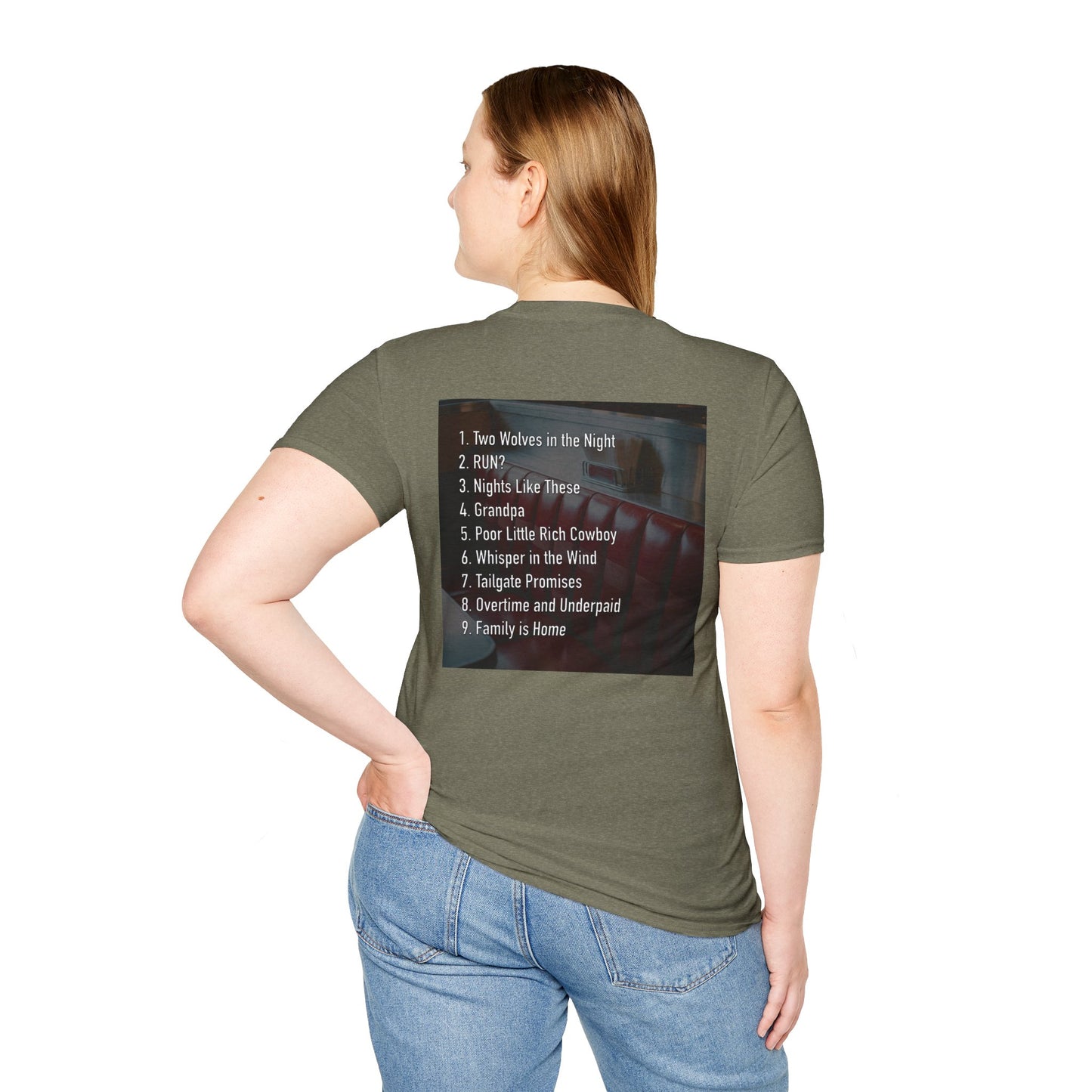 Walker Jackson 'Leftovers' Album Cover Design - Music Lover Unisex T-Shirt