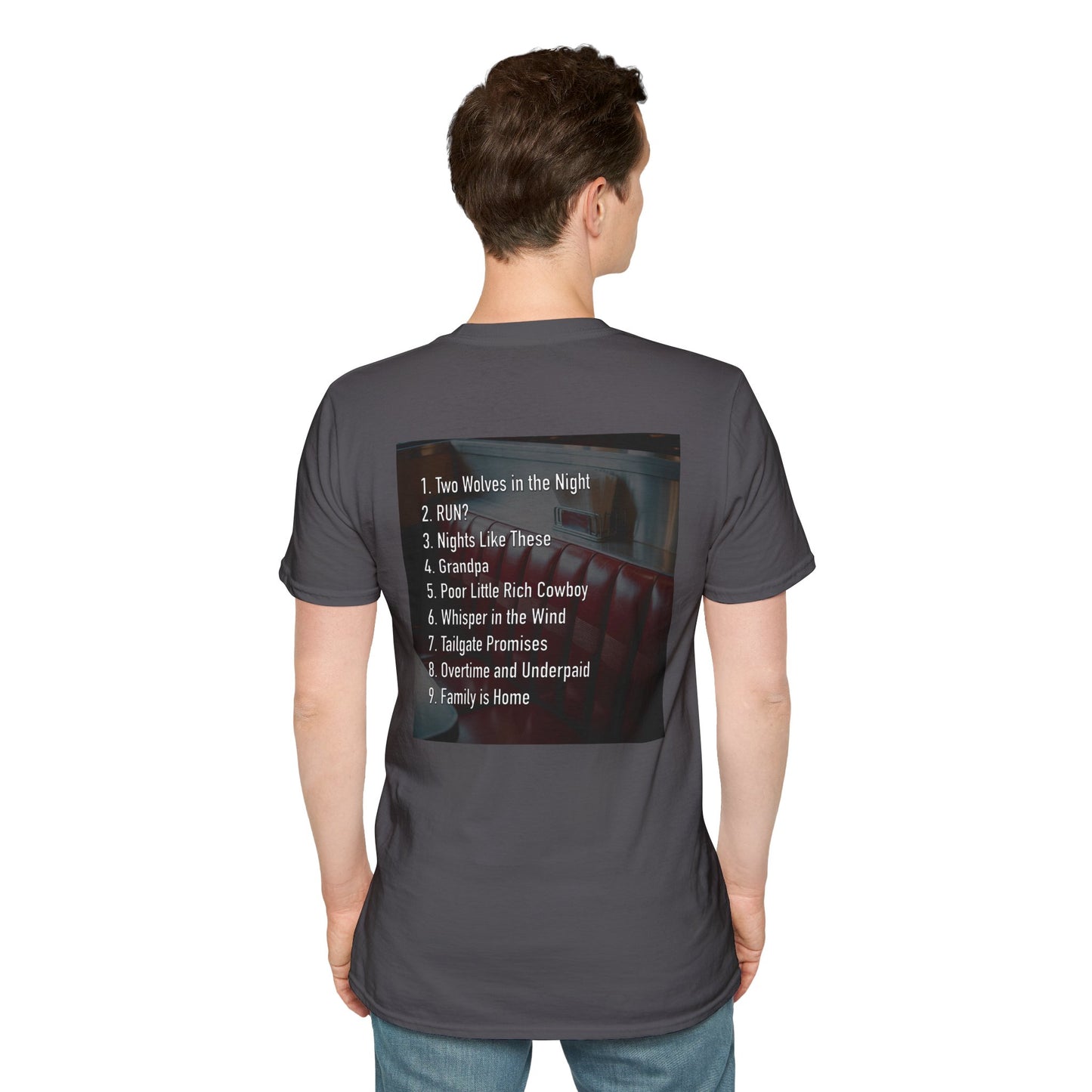 Walker Jackson 'Leftovers' Album Cover Design - Music Lover Unisex T-Shirt