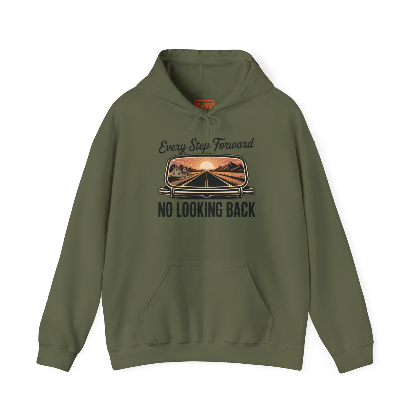 Walker Jackson "RUN?" Hoodie - "No Looking Back" Highway Design Country Music Sweatshirt