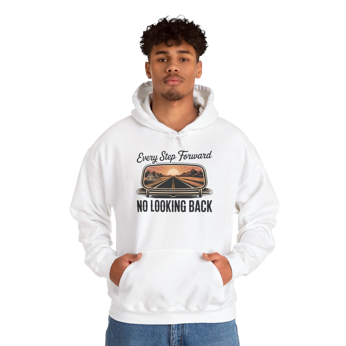 Walker Jackson "RUN?" Hoodie - "No Looking Back" Highway Design Country Music Sweatshirt