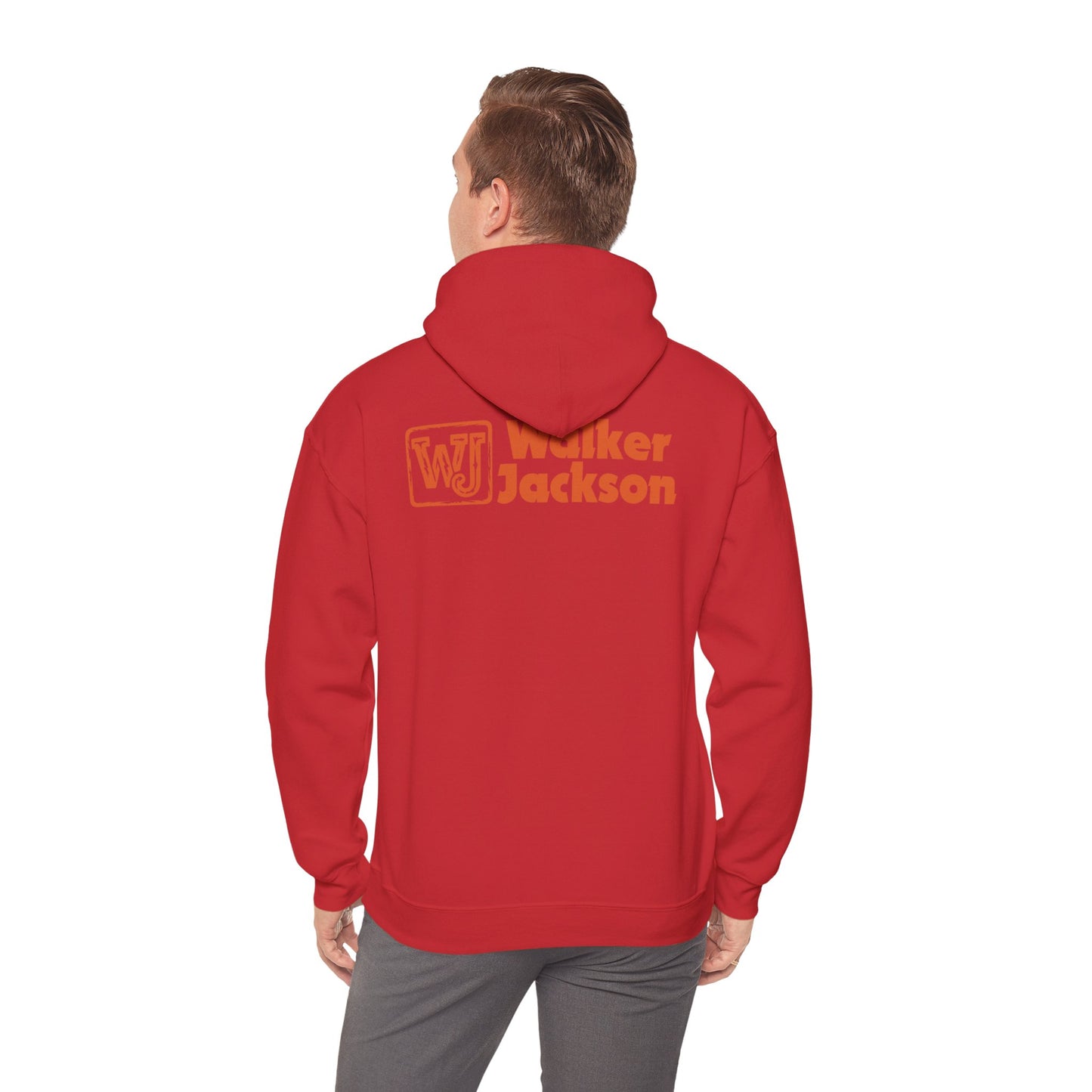 Walker Jackson "RUN?" Hoodie - "No Looking Back" Highway Design Country Music Sweatshirt