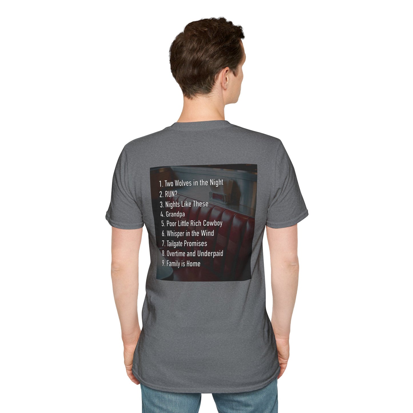 Walker Jackson 'Leftovers' Album Cover Design - Music Lover Unisex T-Shirt