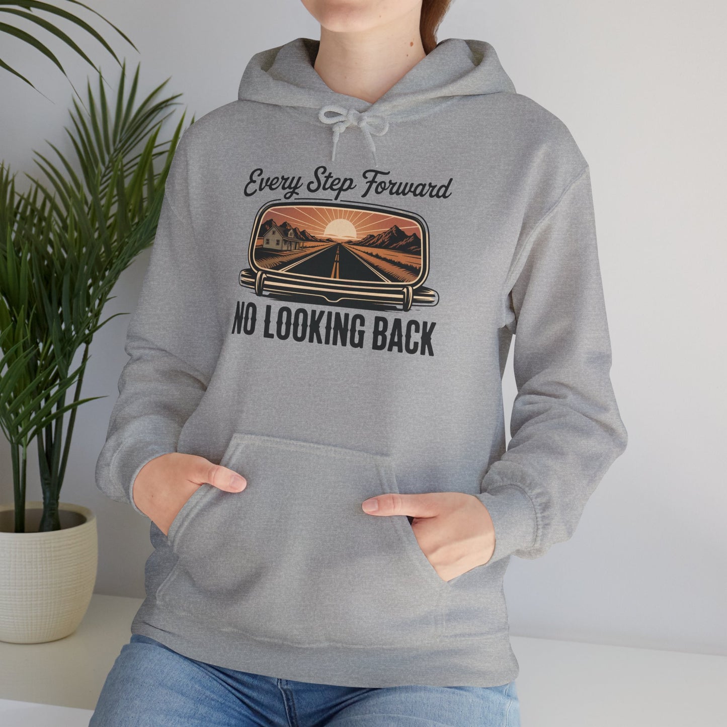 Walker Jackson "RUN?" Hoodie - "No Looking Back" Highway Design Country Music Sweatshirt