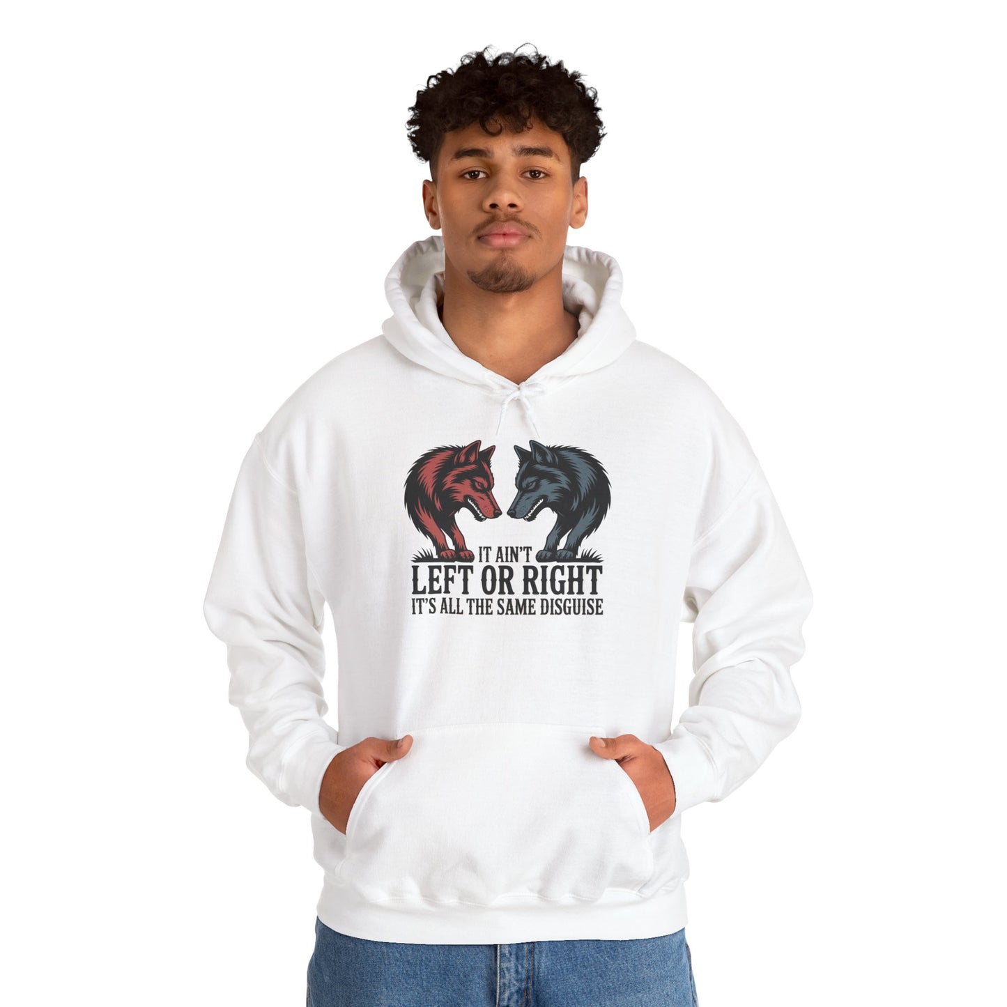 Walker Jackson "Two Wolves in the Night" Hoodie - Political Unity Country Music Sweatshirt