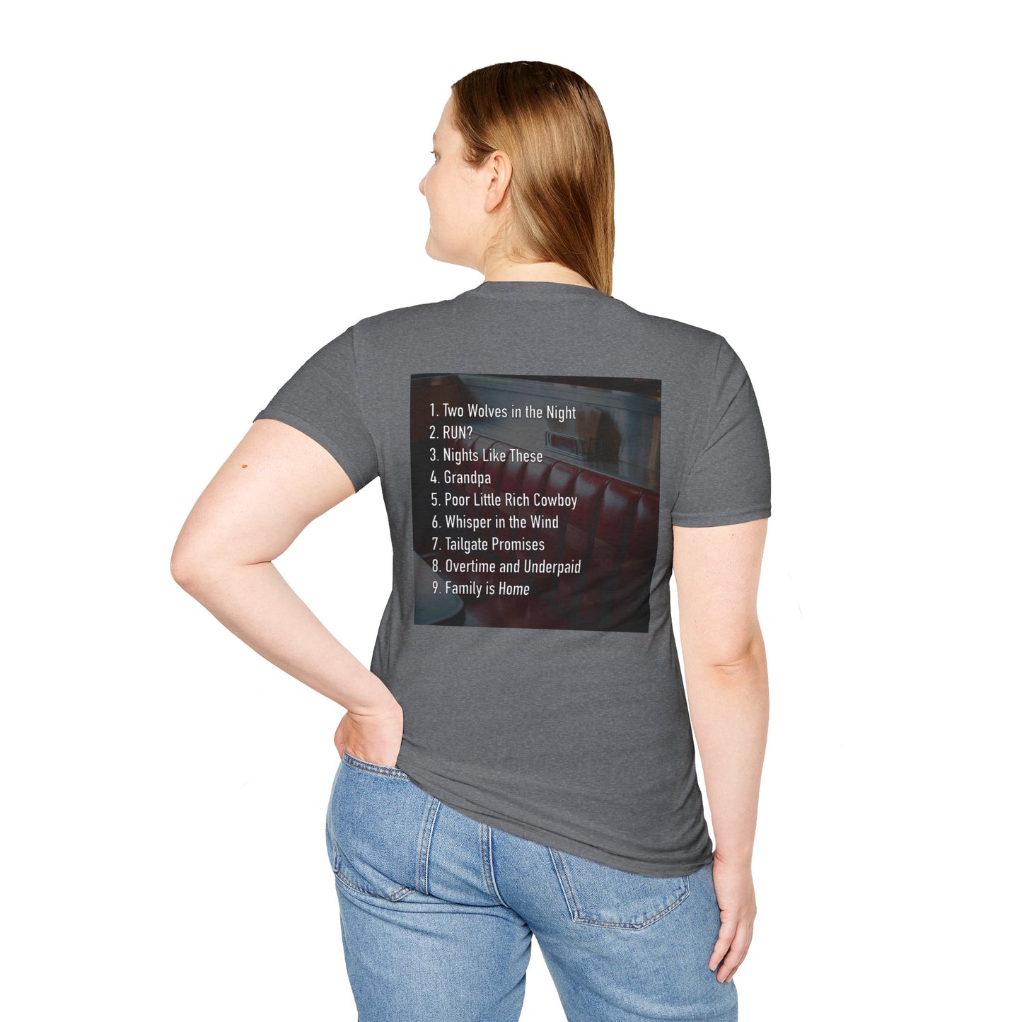 Walker Jackson 'Leftovers' Album Cover Design - Music Lover Unisex T-Shirt