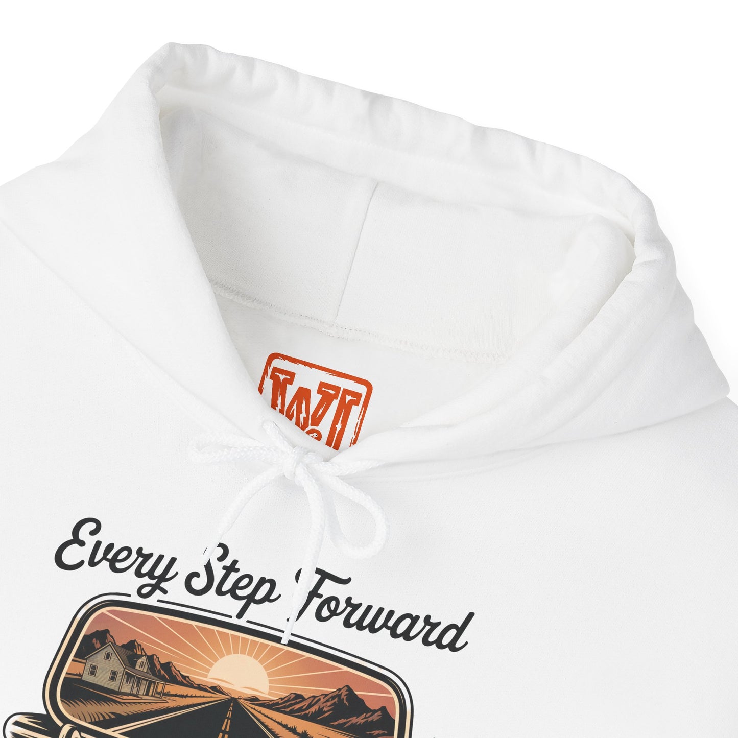 Walker Jackson "RUN?" Hoodie - "No Looking Back" Highway Design Country Music Sweatshirt