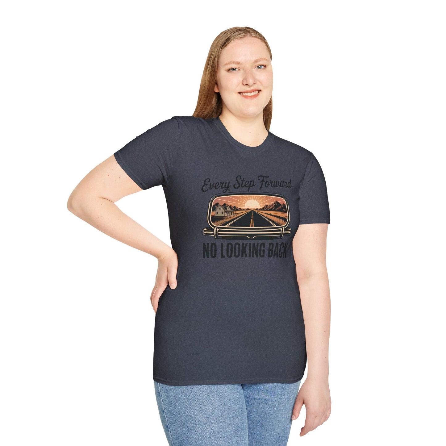 Adventure Road Trip Unisex T-Shirt - 'RUN' - No Looking Back Design