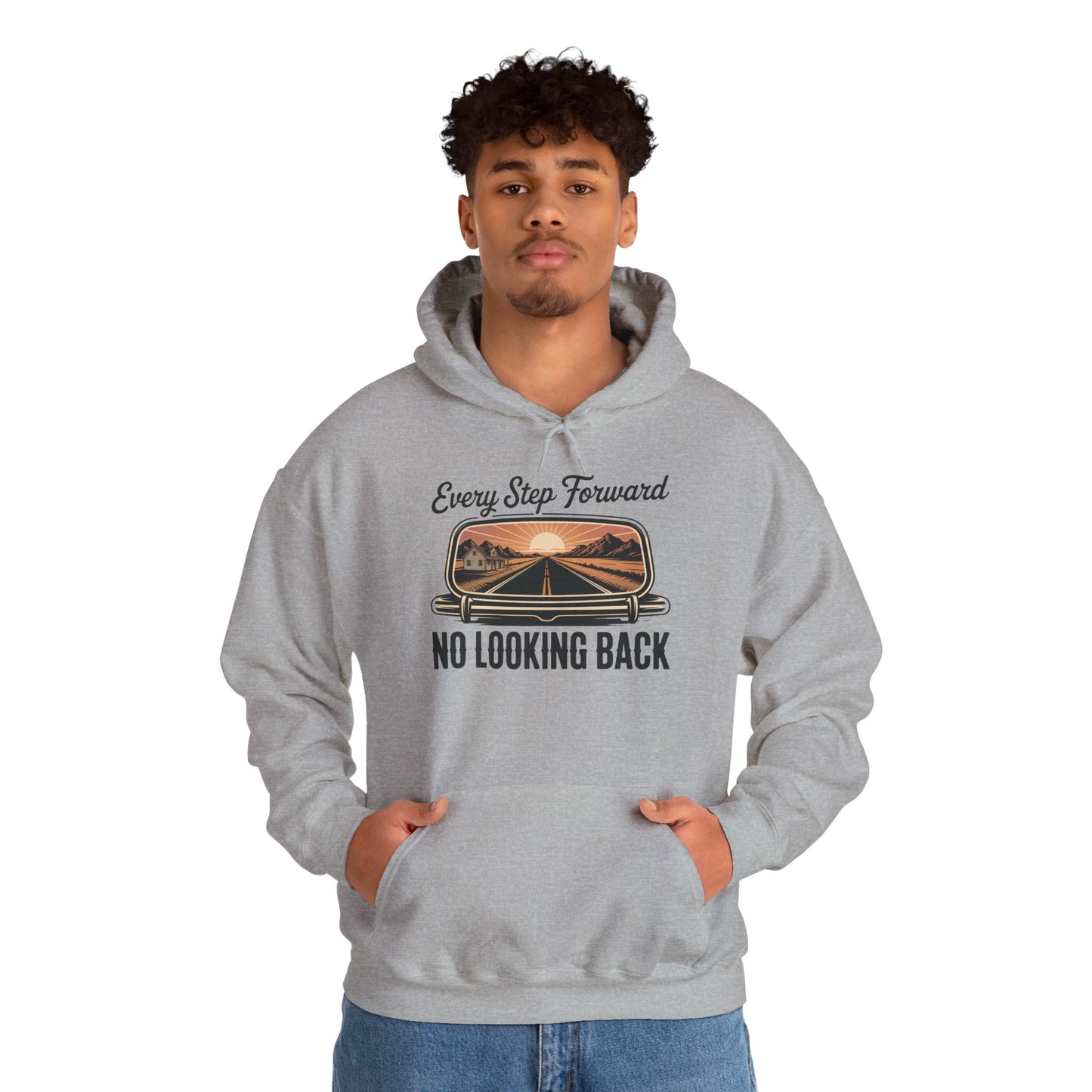 Walker Jackson "RUN?" Hoodie - "No Looking Back" Highway Design Country Music Sweatshirt
