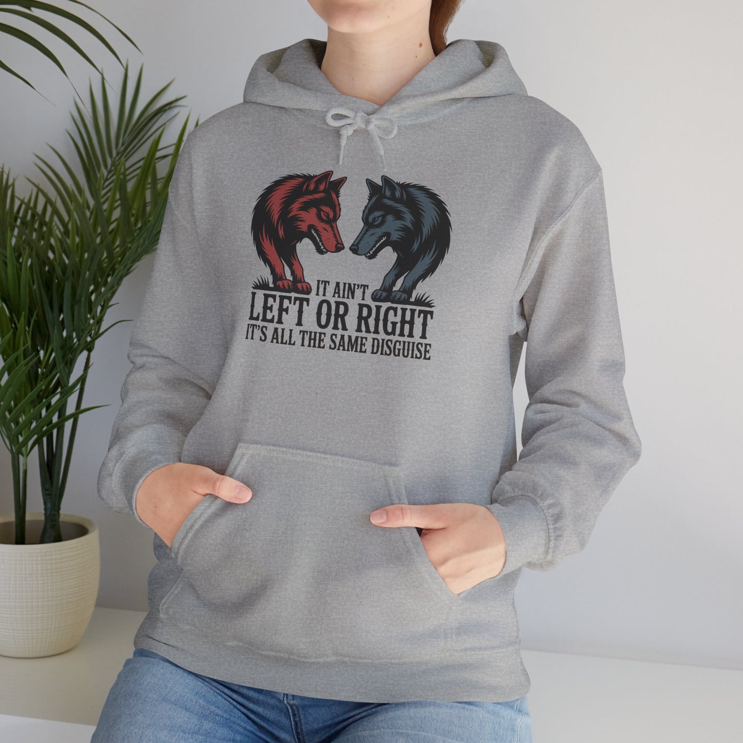Walker Jackson "Two Wolves in the Night" Hoodie - Political Unity Country Music Sweatshirt