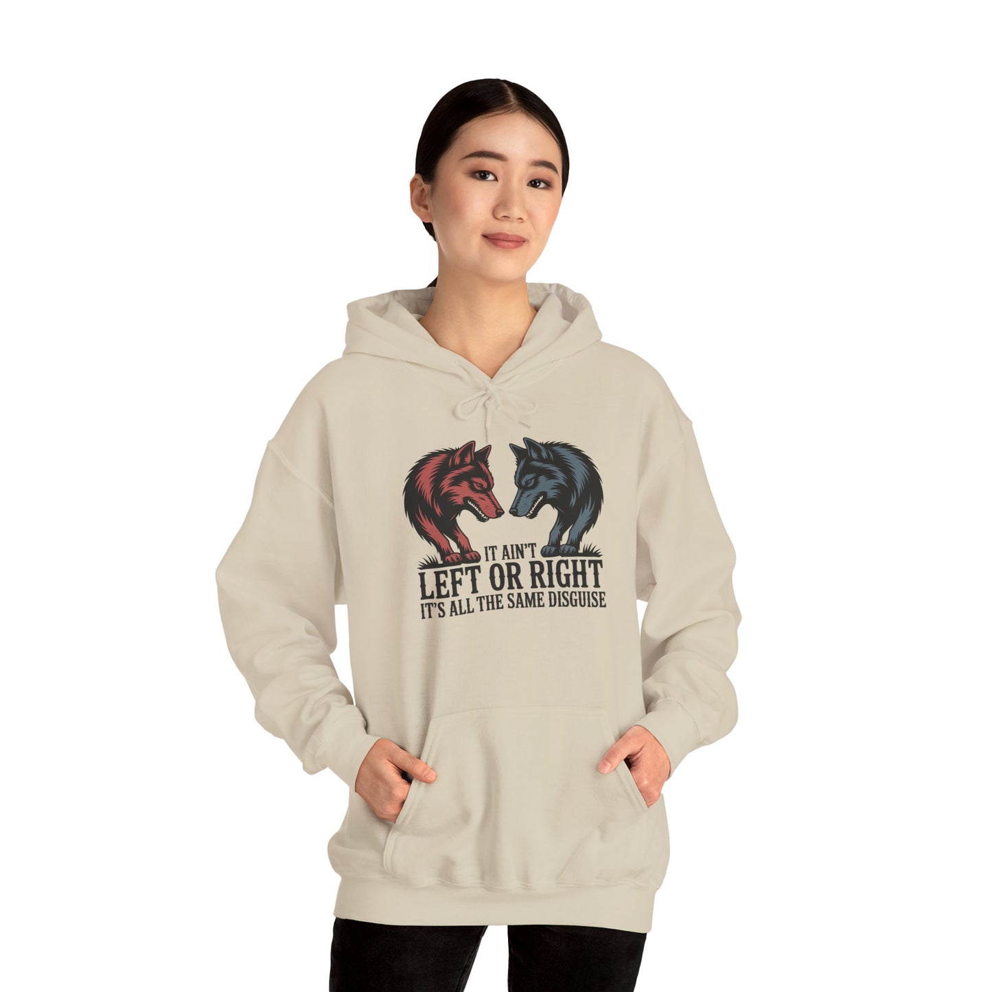 Walker Jackson "Two Wolves in the Night" Hoodie - Political Unity Country Music Sweatshirt