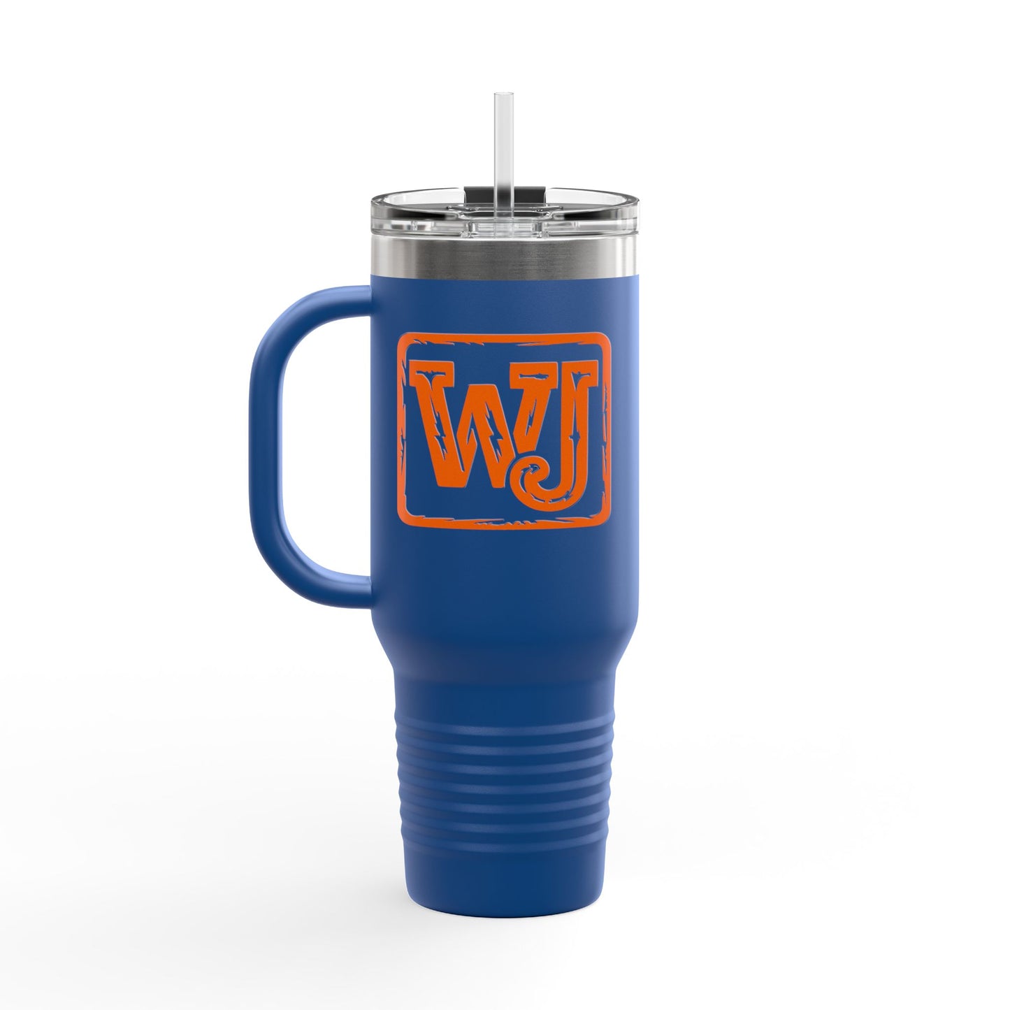 Walker Jackson WJ Logo 40oz Insulated Coffee Tumbler - Country Music Travel Mug for Music Fans