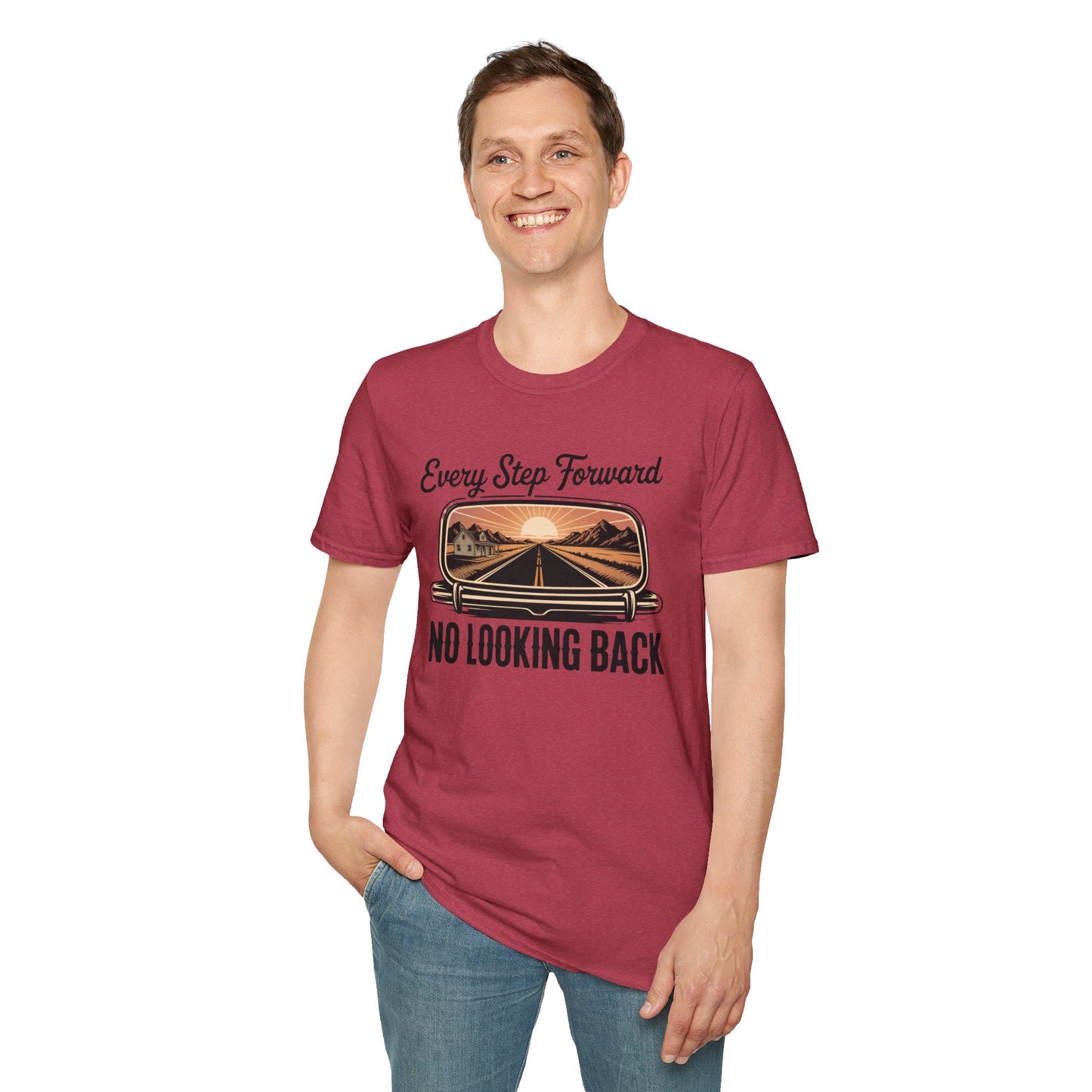 Adventure Road Trip Unisex T-Shirt - 'RUN' - No Looking Back Design