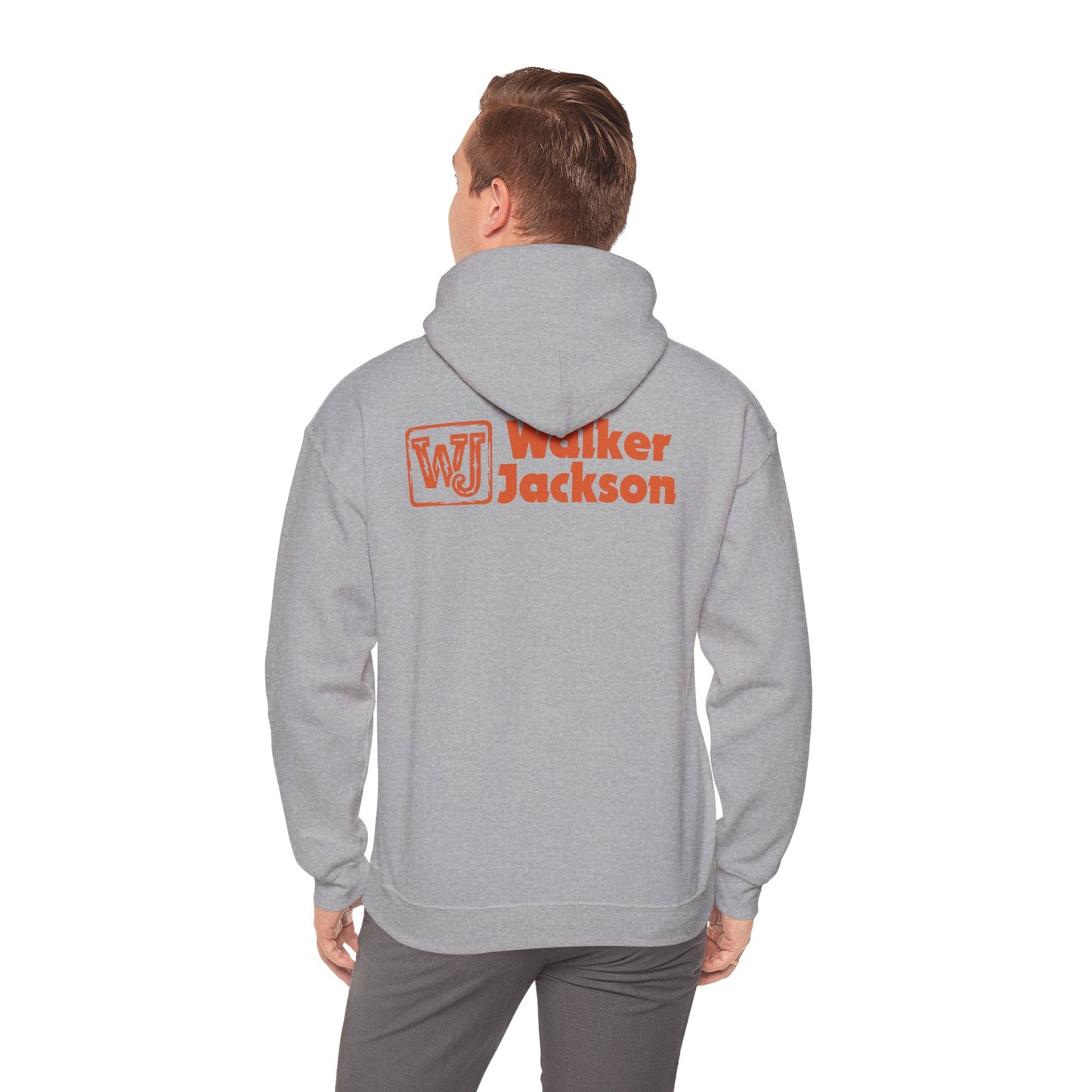 Walker Jackson "RUN?" Hoodie - "No Looking Back" Highway Design Country Music Sweatshirt