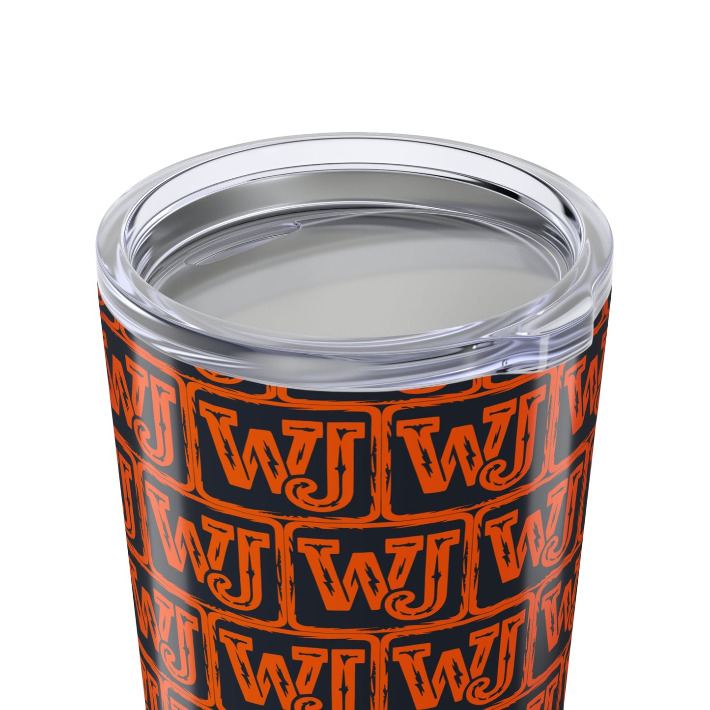 Stylish Insulated Tumbler - Walker Jackson WJ Logo, Travel Mug, Beverage Holder, Everyday Use