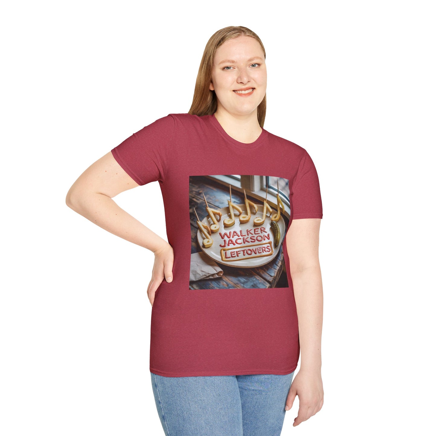 Walker Jackson 'Leftovers' Album Cover Design - Music Lover Unisex T-Shirt