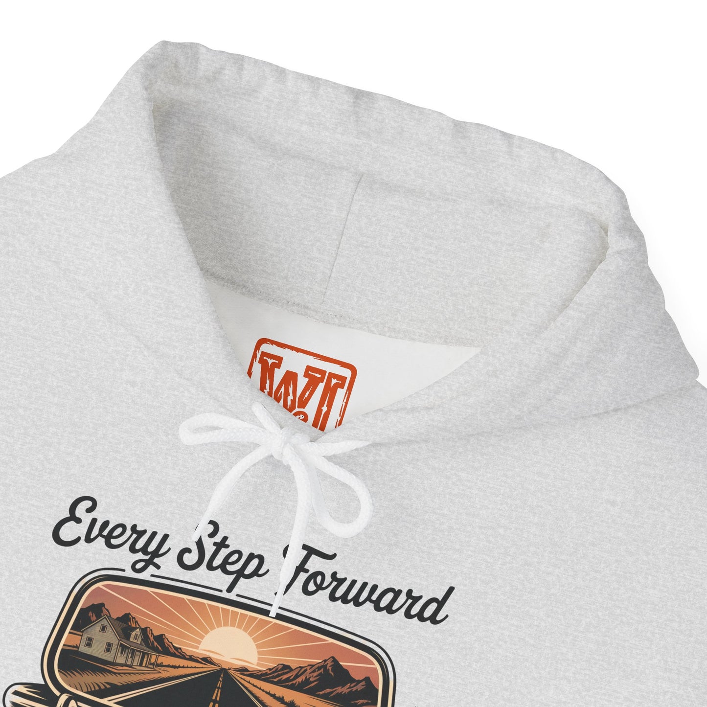 Walker Jackson "RUN?" Hoodie - "No Looking Back" Highway Design Country Music Sweatshirt