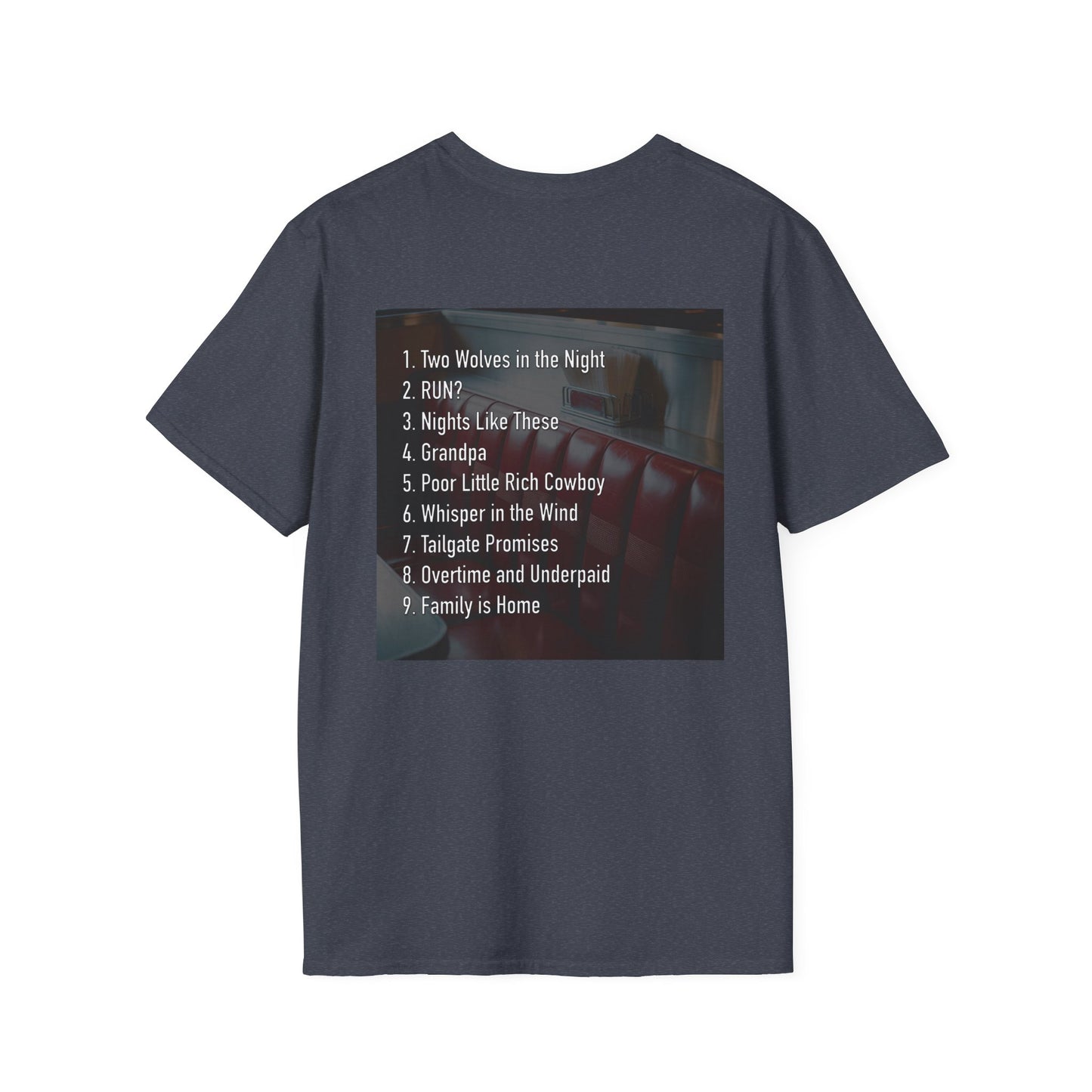 Walker Jackson 'Leftovers' Album Cover Design - Music Lover Unisex T-Shirt