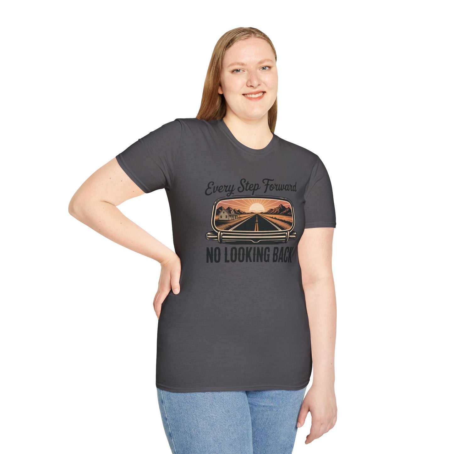 Adventure Road Trip Unisex T-Shirt - 'RUN' - No Looking Back Design