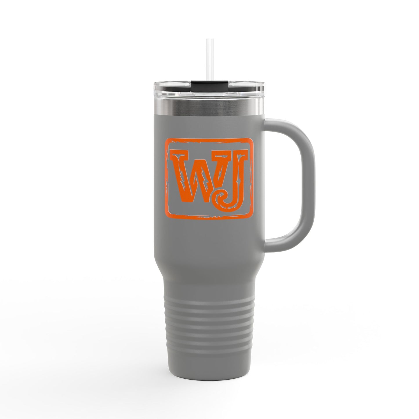 Walker Jackson WJ Logo 40oz Insulated Coffee Tumbler - Country Music Travel Mug for Music Fans