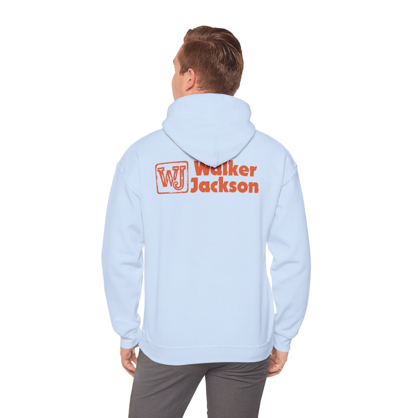 Walker Jackson "RUN?" Hoodie - "No Looking Back" Highway Design Country Music Sweatshirt
