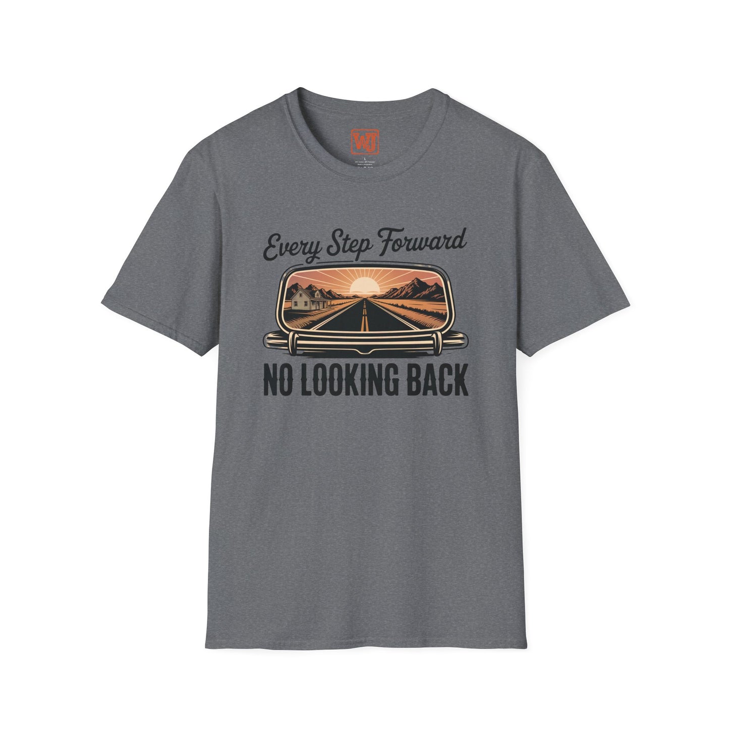 Adventure Road Trip Unisex T-Shirt - 'RUN' - No Looking Back Design