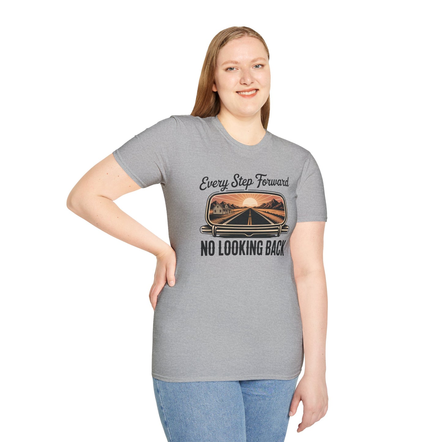 Adventure Road Trip Unisex T-Shirt - 'RUN' - No Looking Back Design