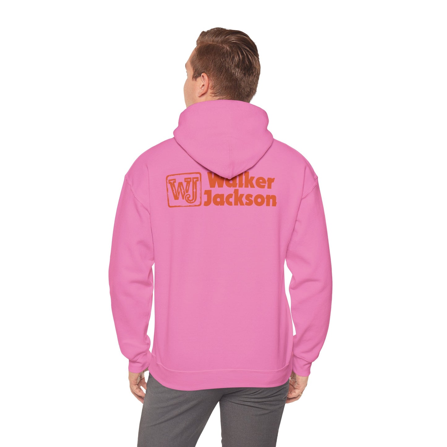 Walker Jackson "RUN?" Hoodie - "No Looking Back" Highway Design Country Music Sweatshirt