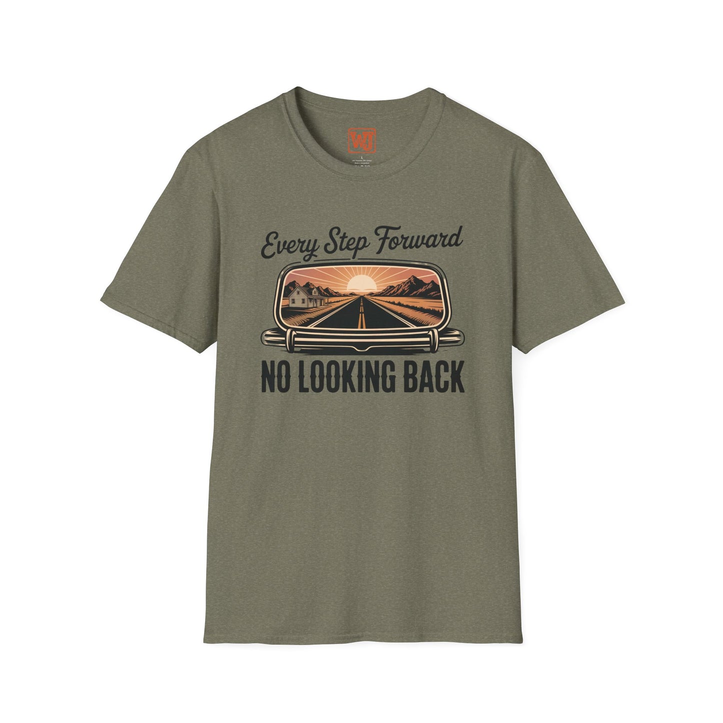 Adventure Road Trip Unisex T-Shirt - 'RUN' - No Looking Back Design