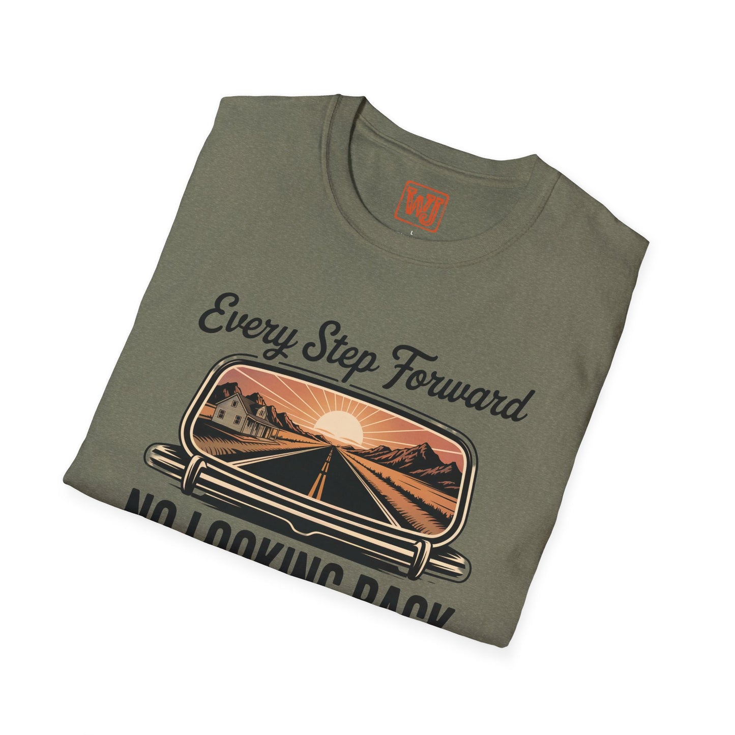 Adventure Road Trip Unisex T-Shirt - 'RUN' - No Looking Back Design