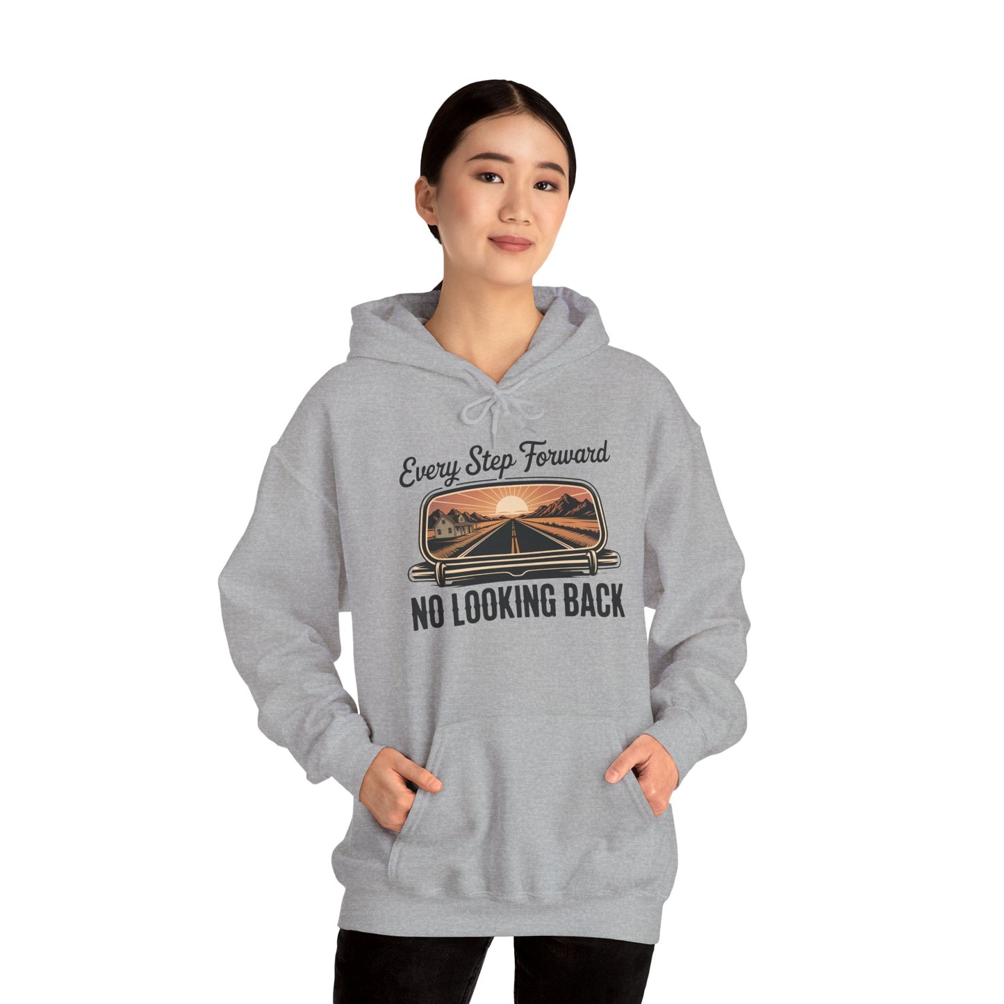 Walker Jackson "RUN?" Hoodie - "No Looking Back" Highway Design Country Music Sweatshirt