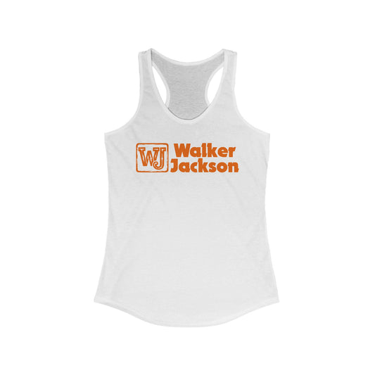 Women's Racerback Tank Top with Walker Jackson Design, Athleisure, Workout Tank, Summer Wear, Gift for Her