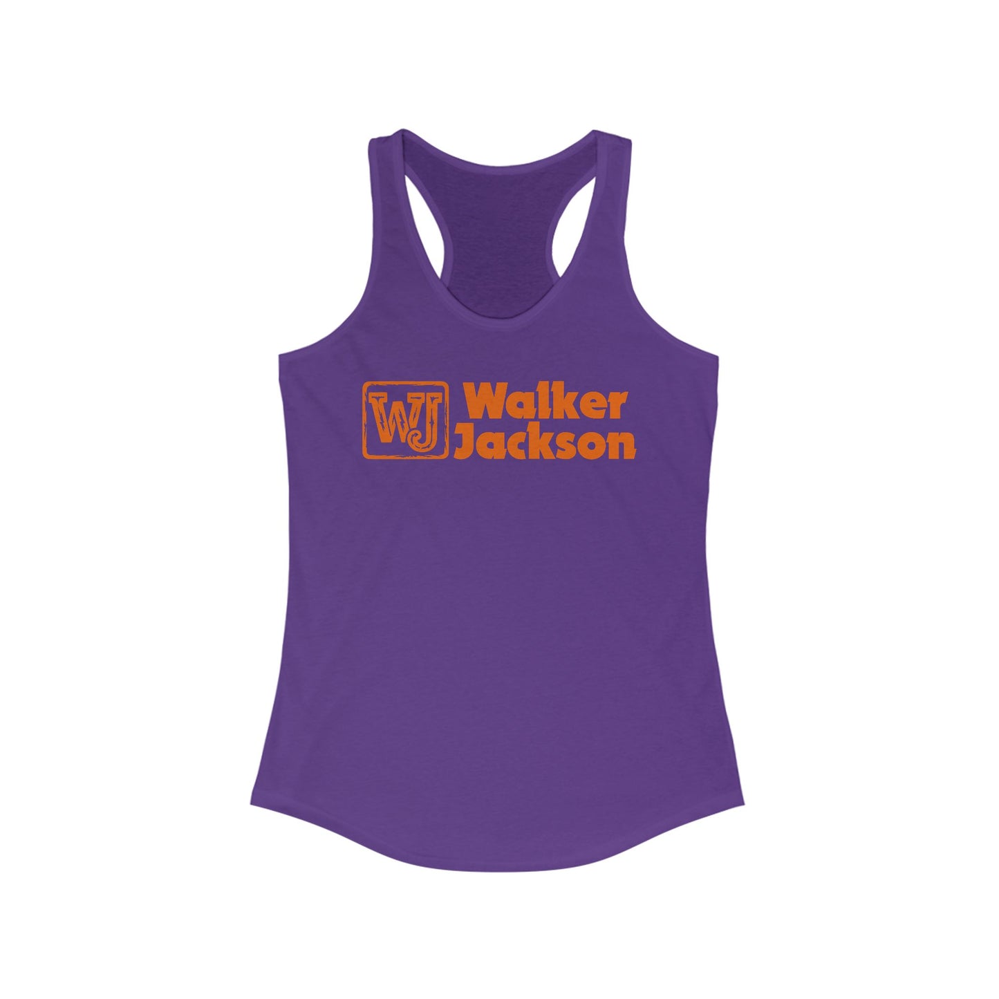 Women's Racerback Tank Top with Walker Jackson Design, Athleisure, Workout Tank, Summer Wear, Gift for Her