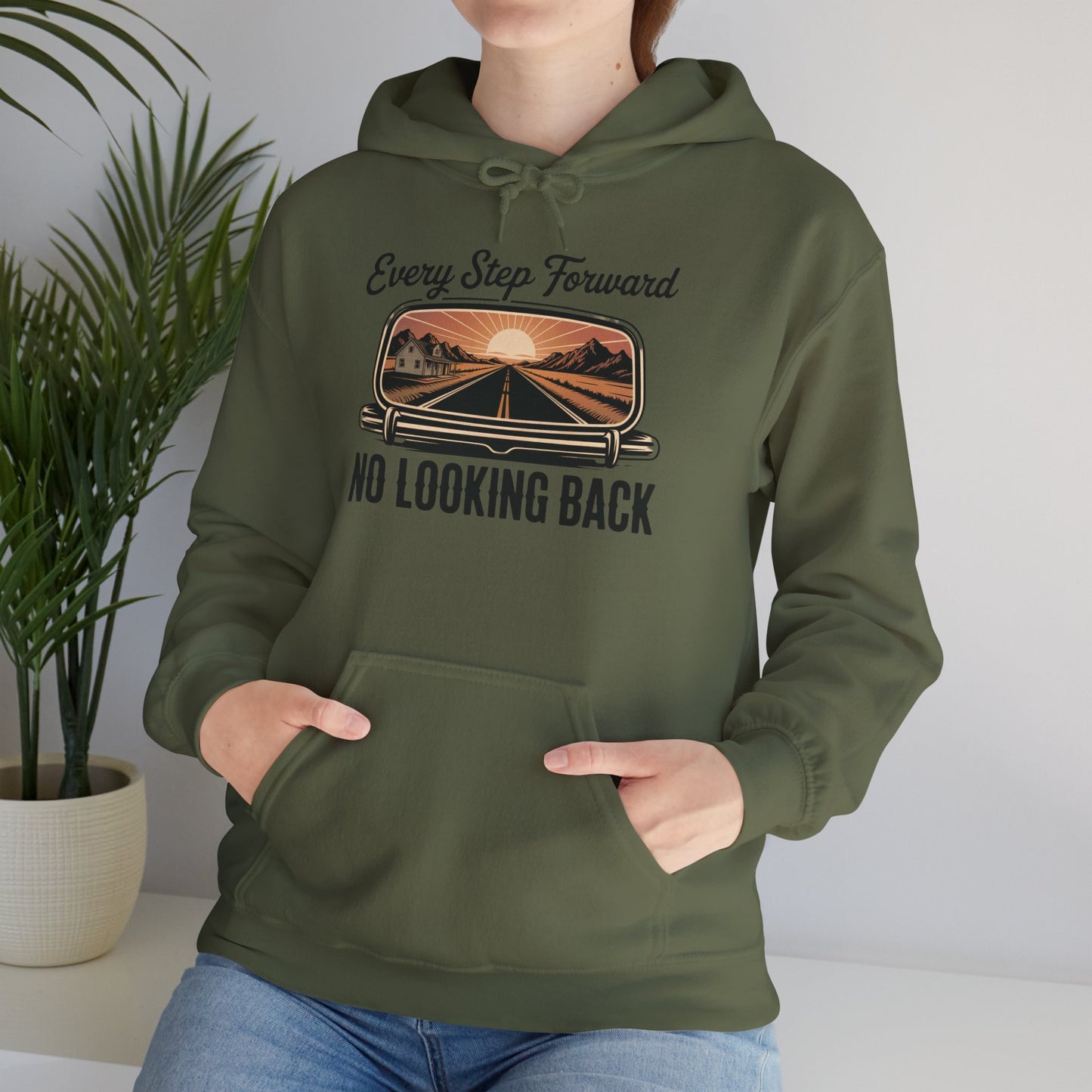 Walker Jackson "RUN?" Hoodie - "No Looking Back" Highway Design Country Music Sweatshirt