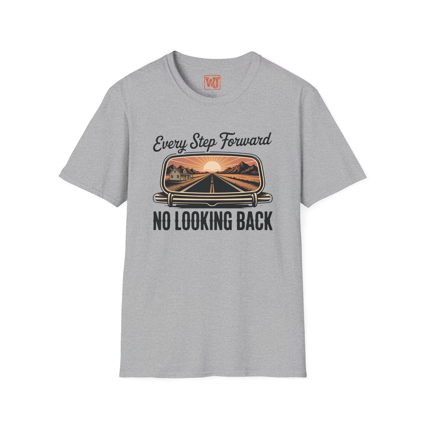Adventure Road Trip Unisex T-Shirt - 'RUN' - No Looking Back Design