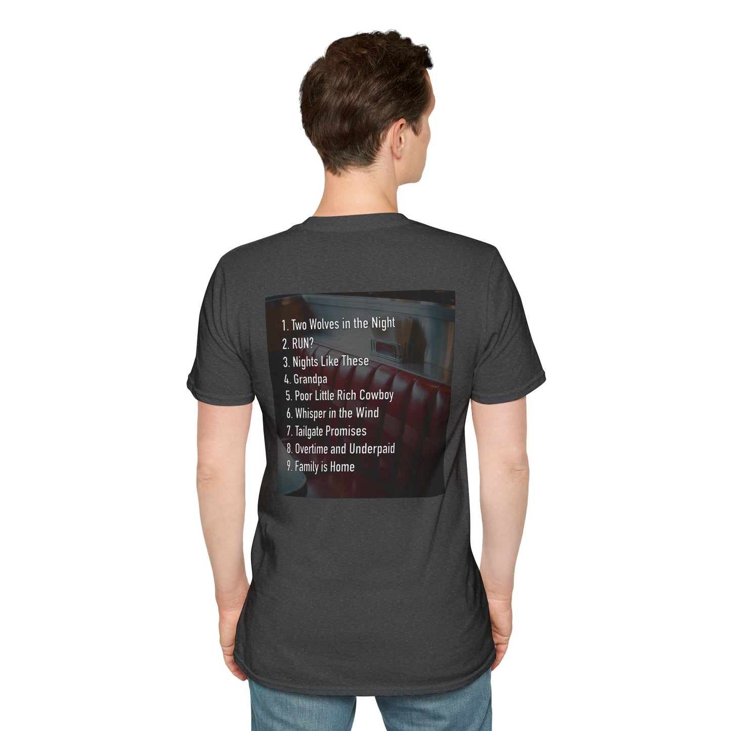 Walker Jackson 'Leftovers' Album Cover Design - Music Lover Unisex T-Shirt