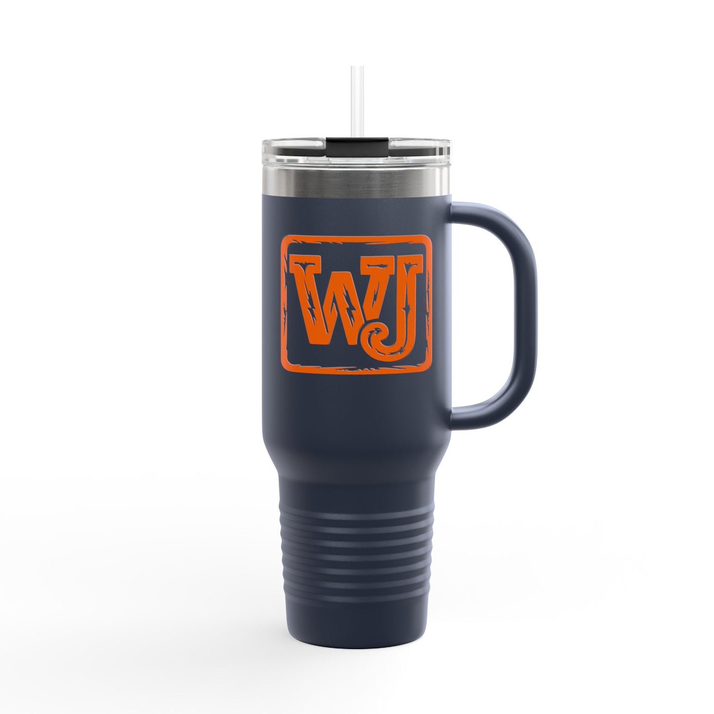 Walker Jackson WJ Logo 40oz Insulated Coffee Tumbler - Country Music Travel Mug for Music Fans