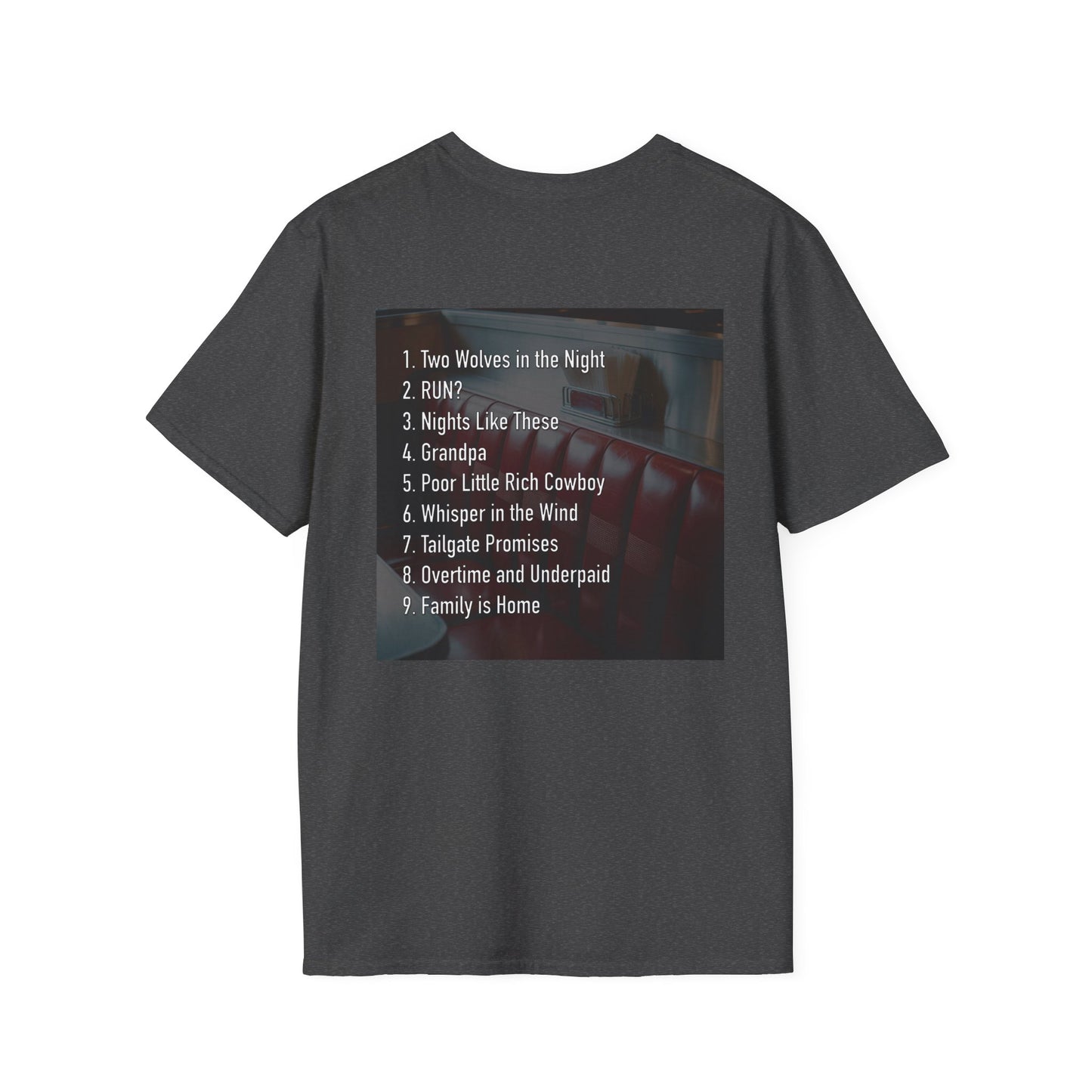 Walker Jackson 'Leftovers' Album Cover Design - Music Lover Unisex T-Shirt