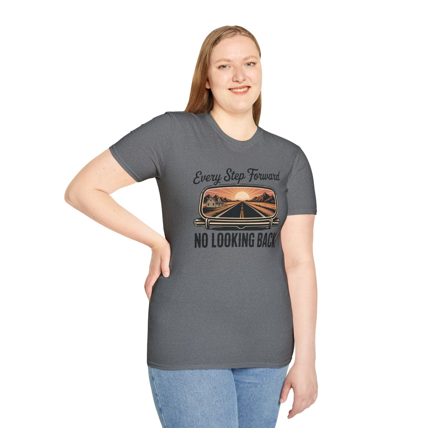 Adventure Road Trip Unisex T-Shirt - 'RUN' - No Looking Back Design
