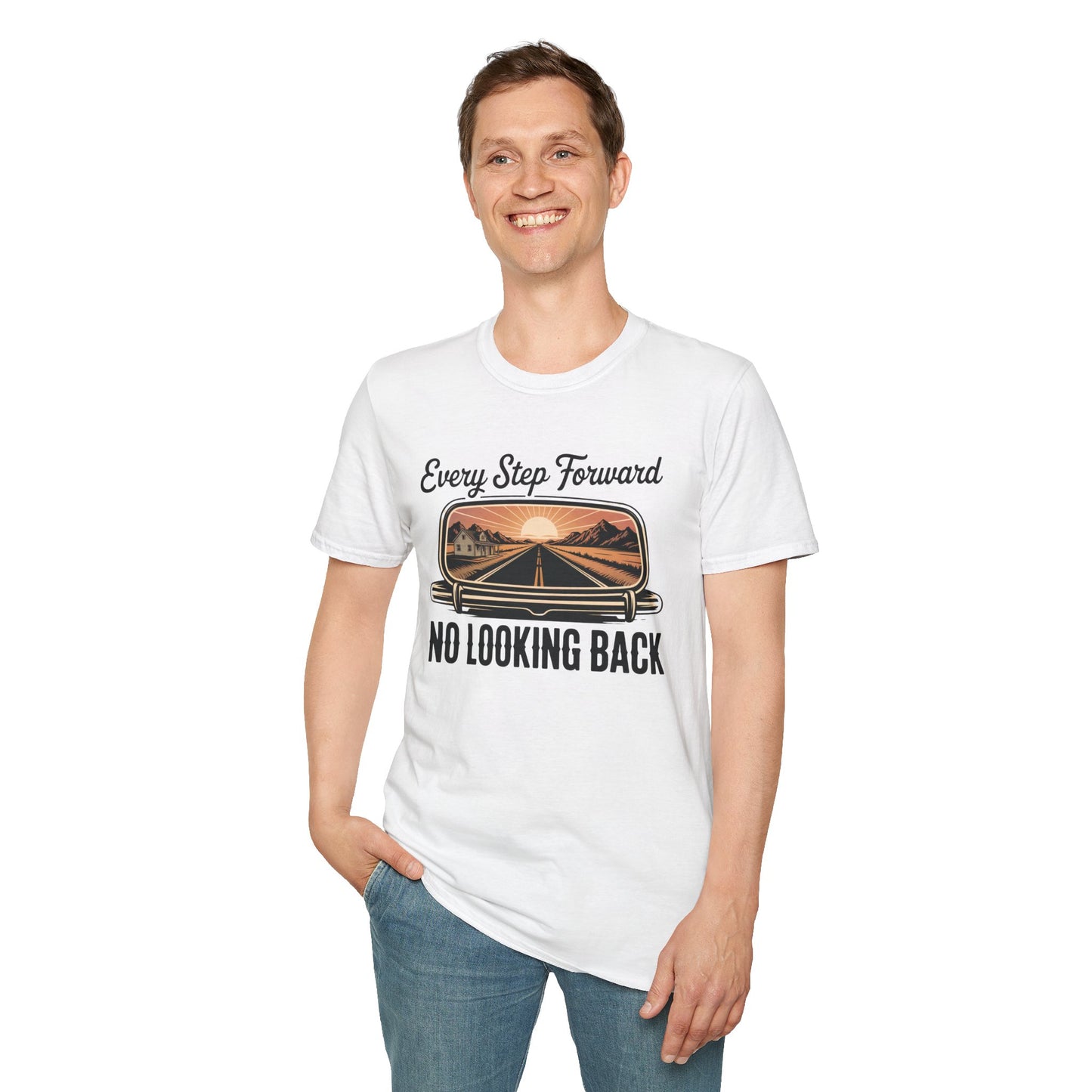Adventure Road Trip Unisex T-Shirt - 'RUN' - No Looking Back Design