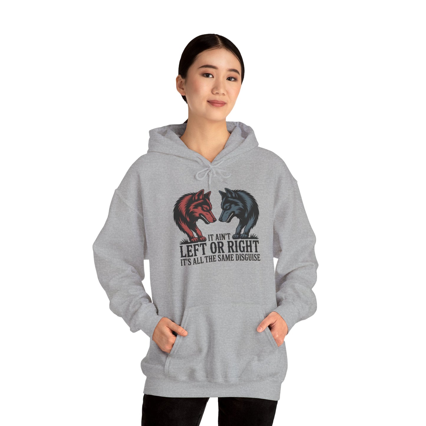 Walker Jackson "Two Wolves in the Night" Hoodie - Political Unity Country Music Sweatshirt