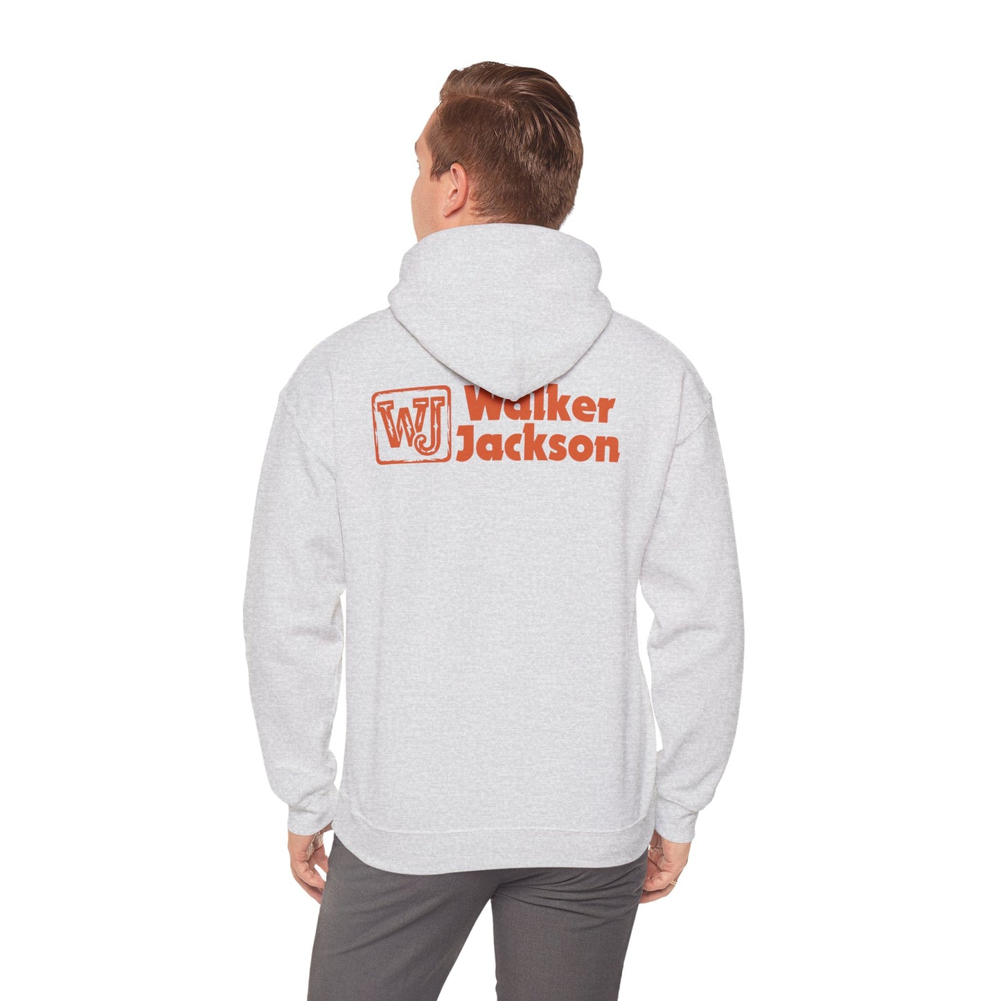 Walker Jackson "RUN?" Hoodie - "No Looking Back" Highway Design Country Music Sweatshirt