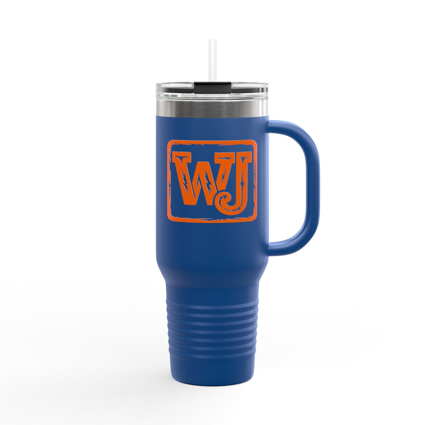 Walker Jackson WJ Logo 40oz Insulated Coffee Tumbler - Country Music Travel Mug for Music Fans