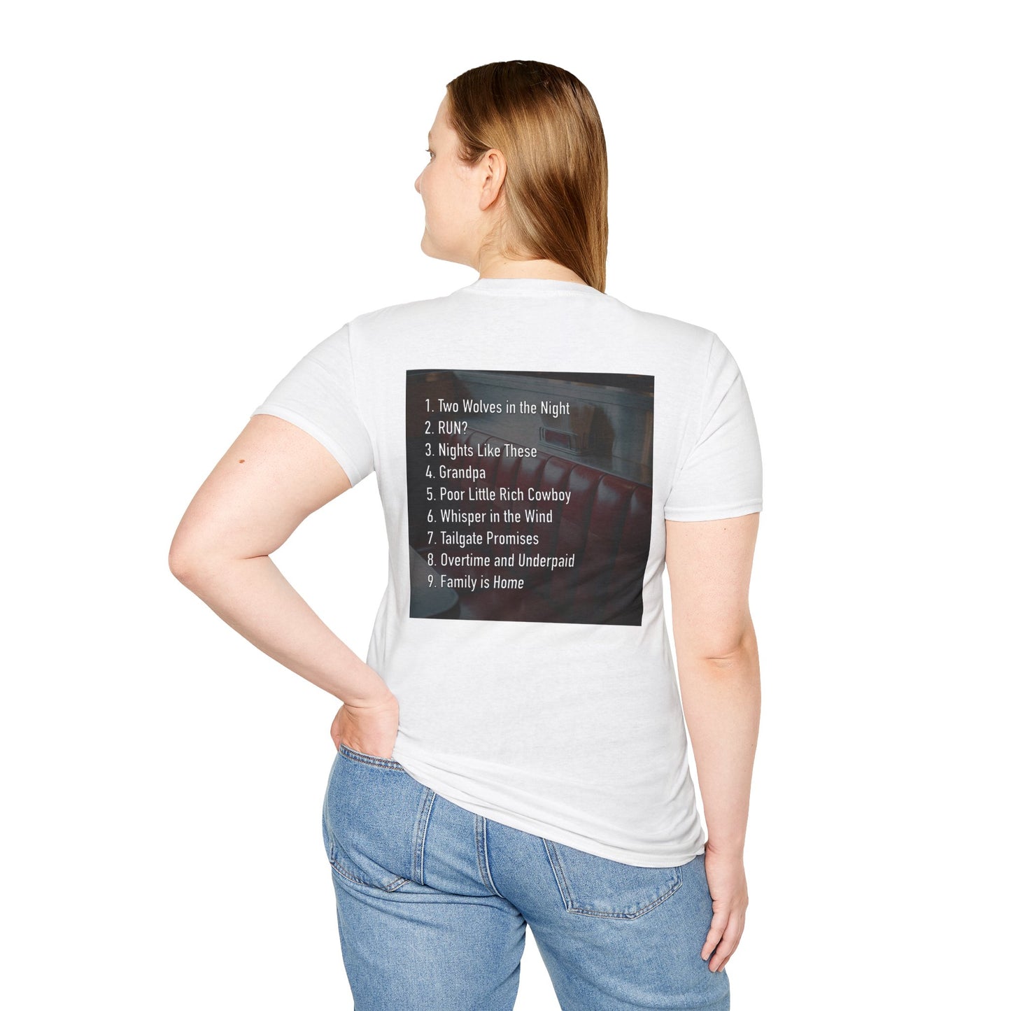 Walker Jackson 'Leftovers' Album Cover Design - Music Lover Unisex T-Shirt