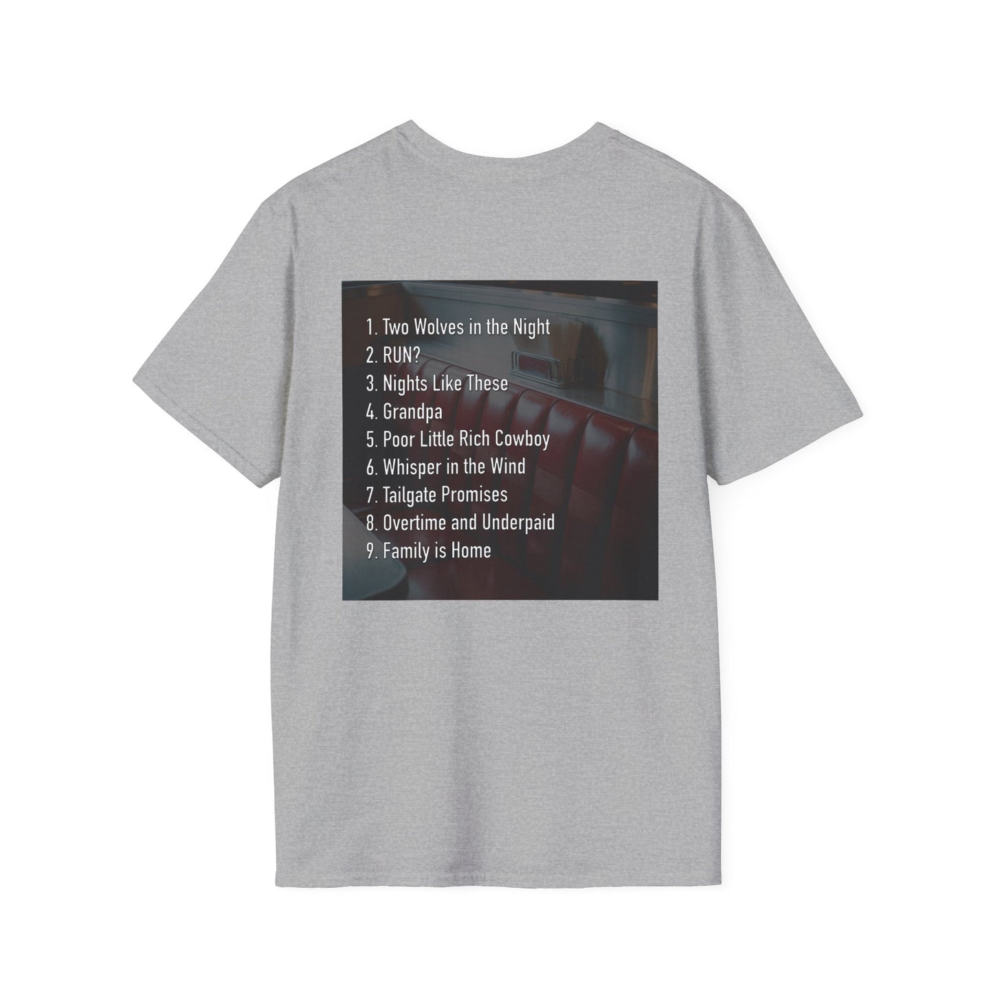 Walker Jackson 'Leftovers' Album Cover Design - Music Lover Unisex T-Shirt