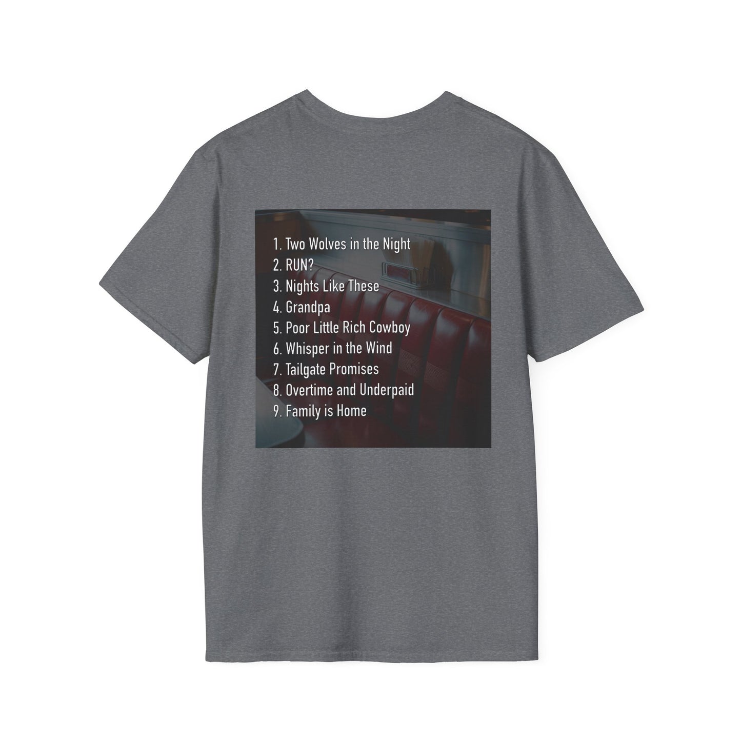 Walker Jackson 'Leftovers' Album Cover Design - Music Lover Unisex T-Shirt