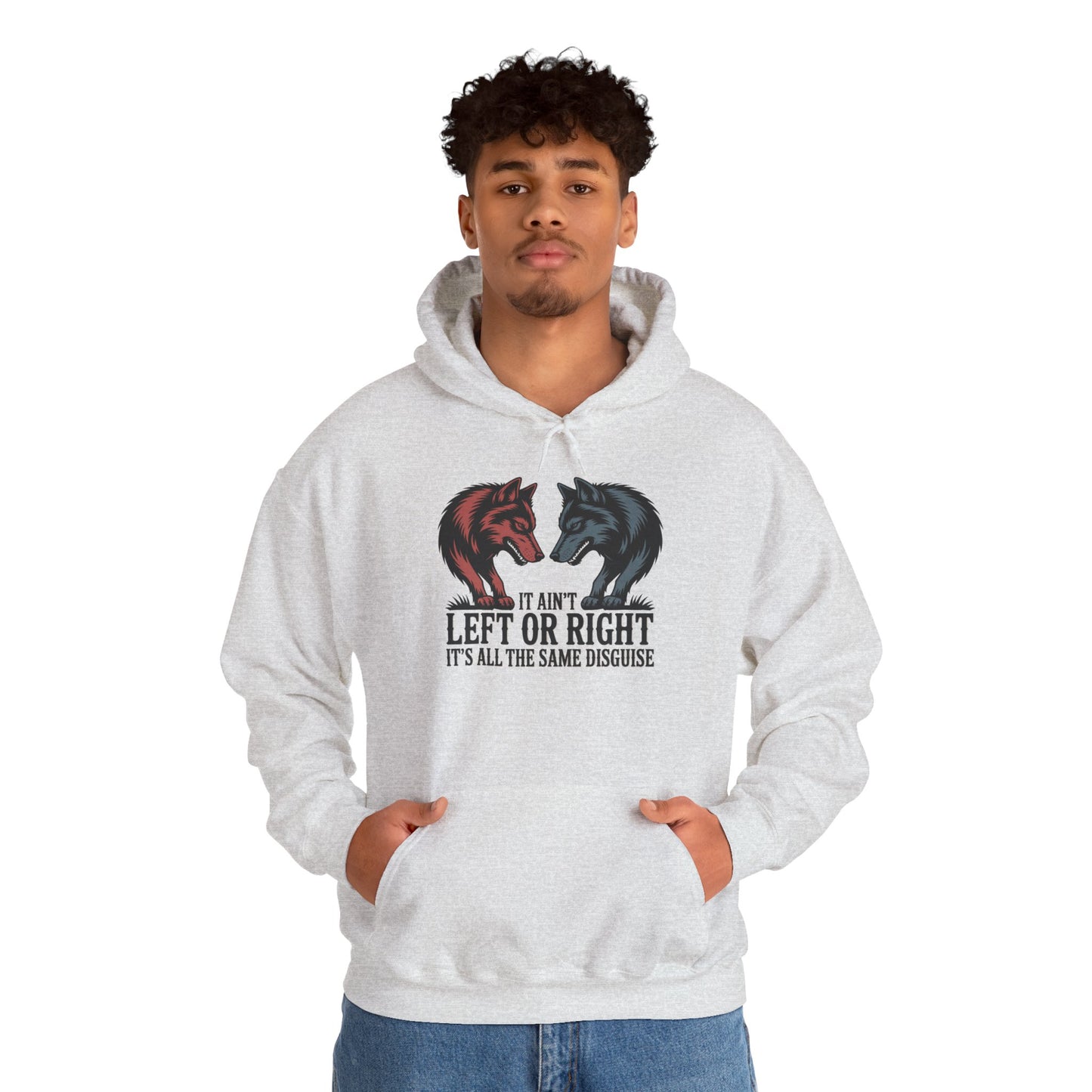 Walker Jackson "Two Wolves in the Night" Hoodie - Political Unity Country Music Sweatshirt
