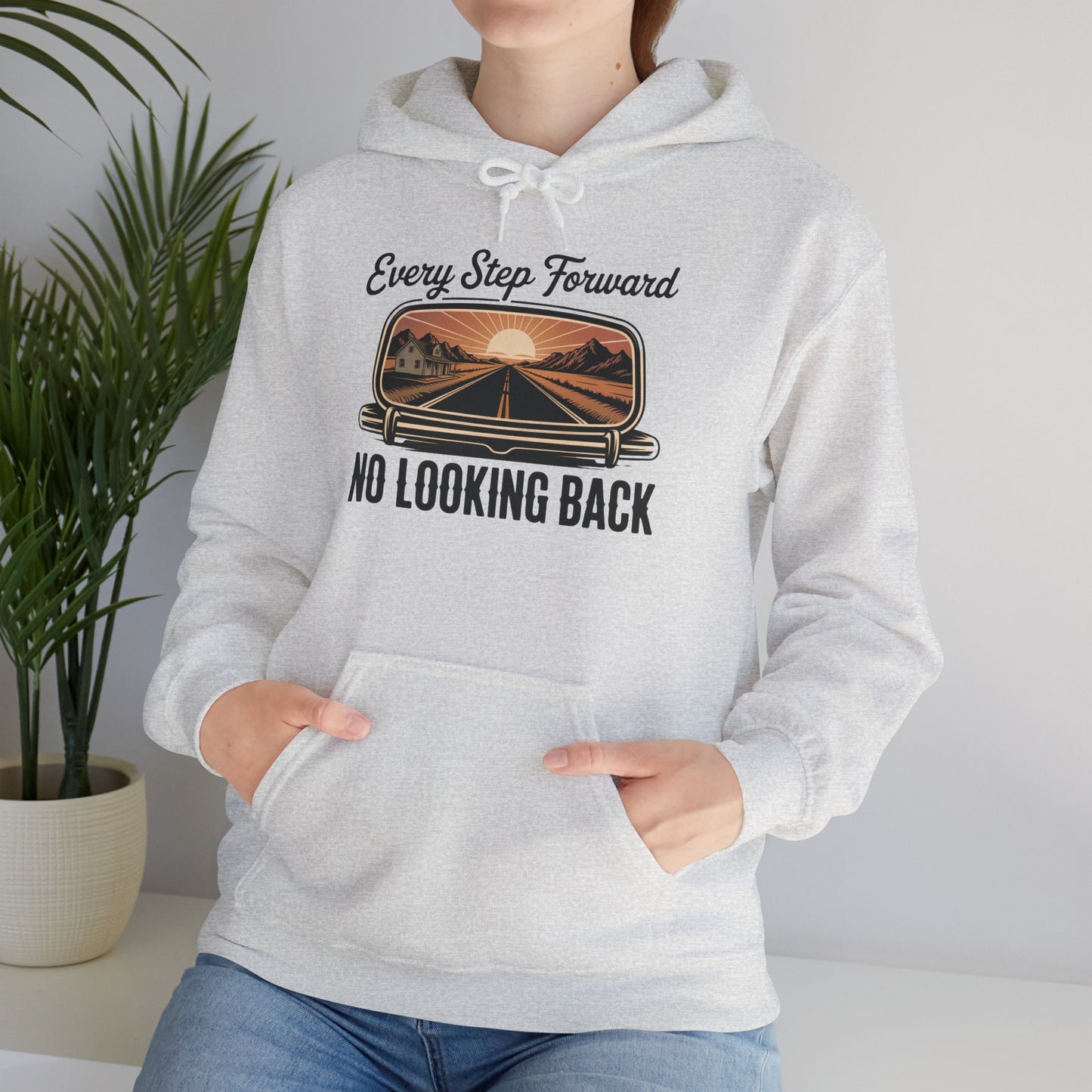 Walker Jackson "RUN?" Hoodie - "No Looking Back" Highway Design Country Music Sweatshirt