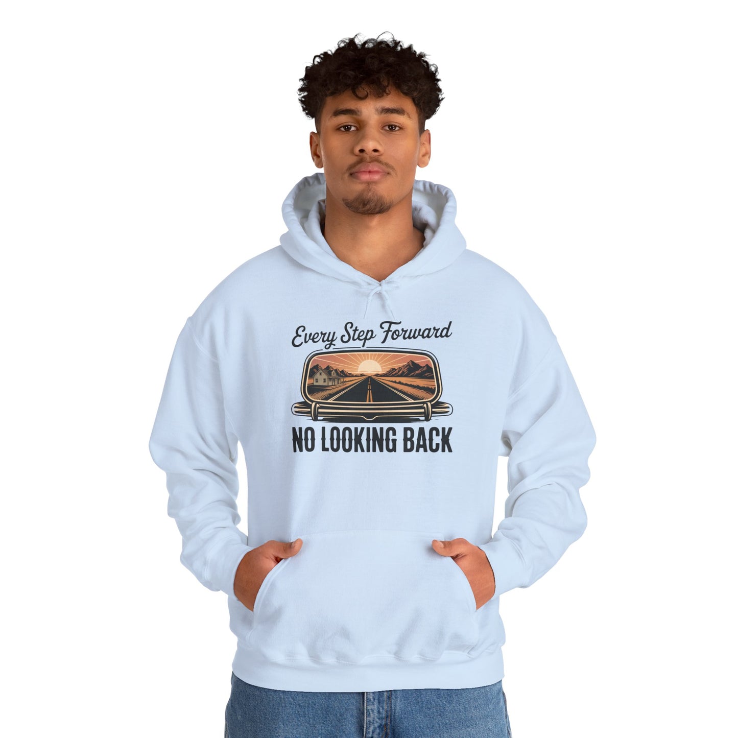 Walker Jackson "RUN?" Hoodie - "No Looking Back" Highway Design Country Music Sweatshirt