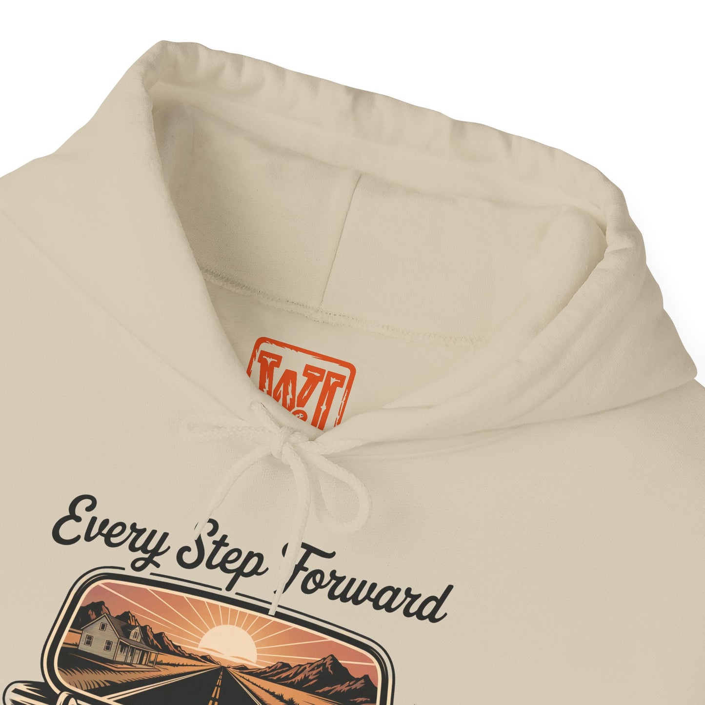 Walker Jackson "RUN?" Hoodie - "No Looking Back" Highway Design Country Music Sweatshirt