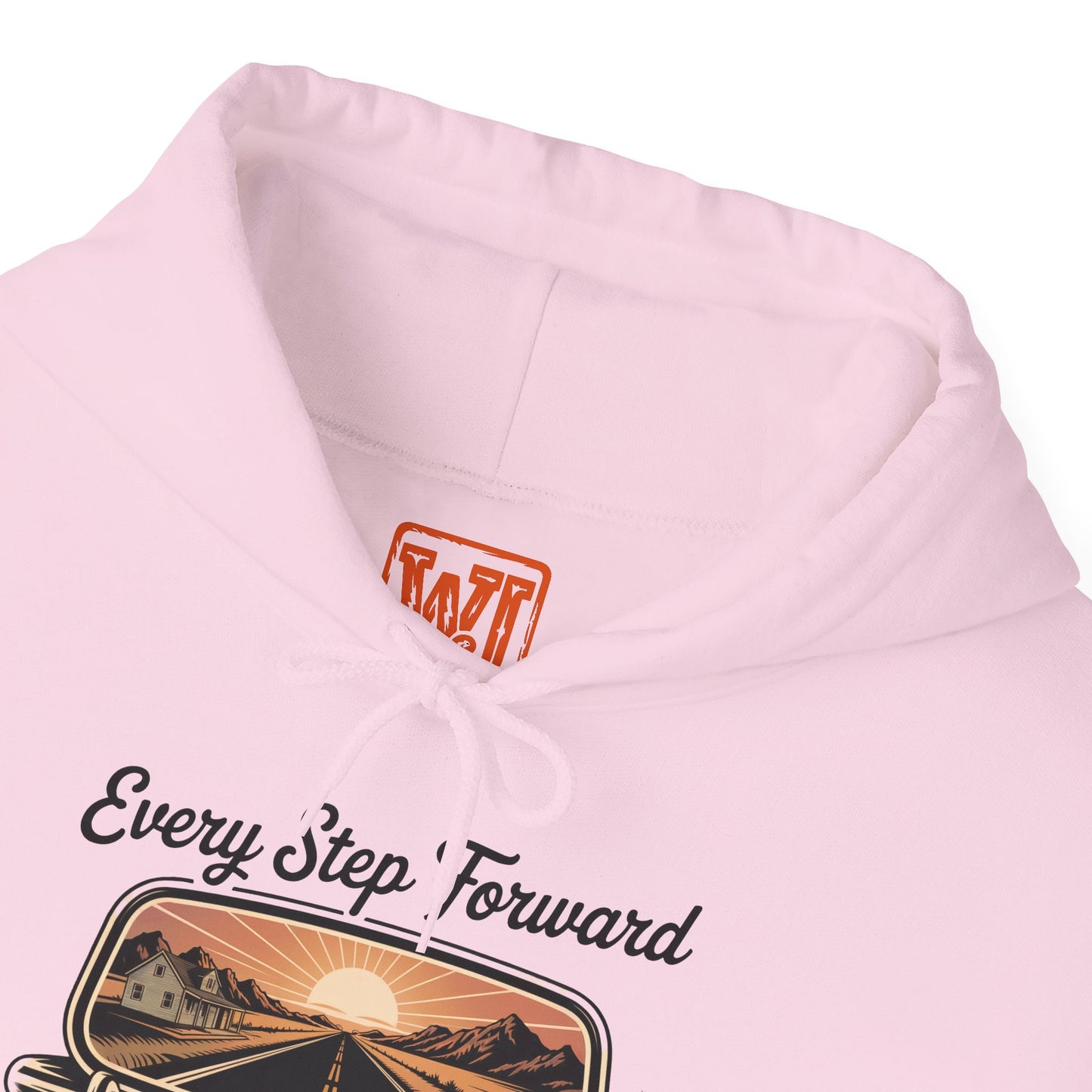 Walker Jackson "RUN?" Hoodie - "No Looking Back" Highway Design Country Music Sweatshirt